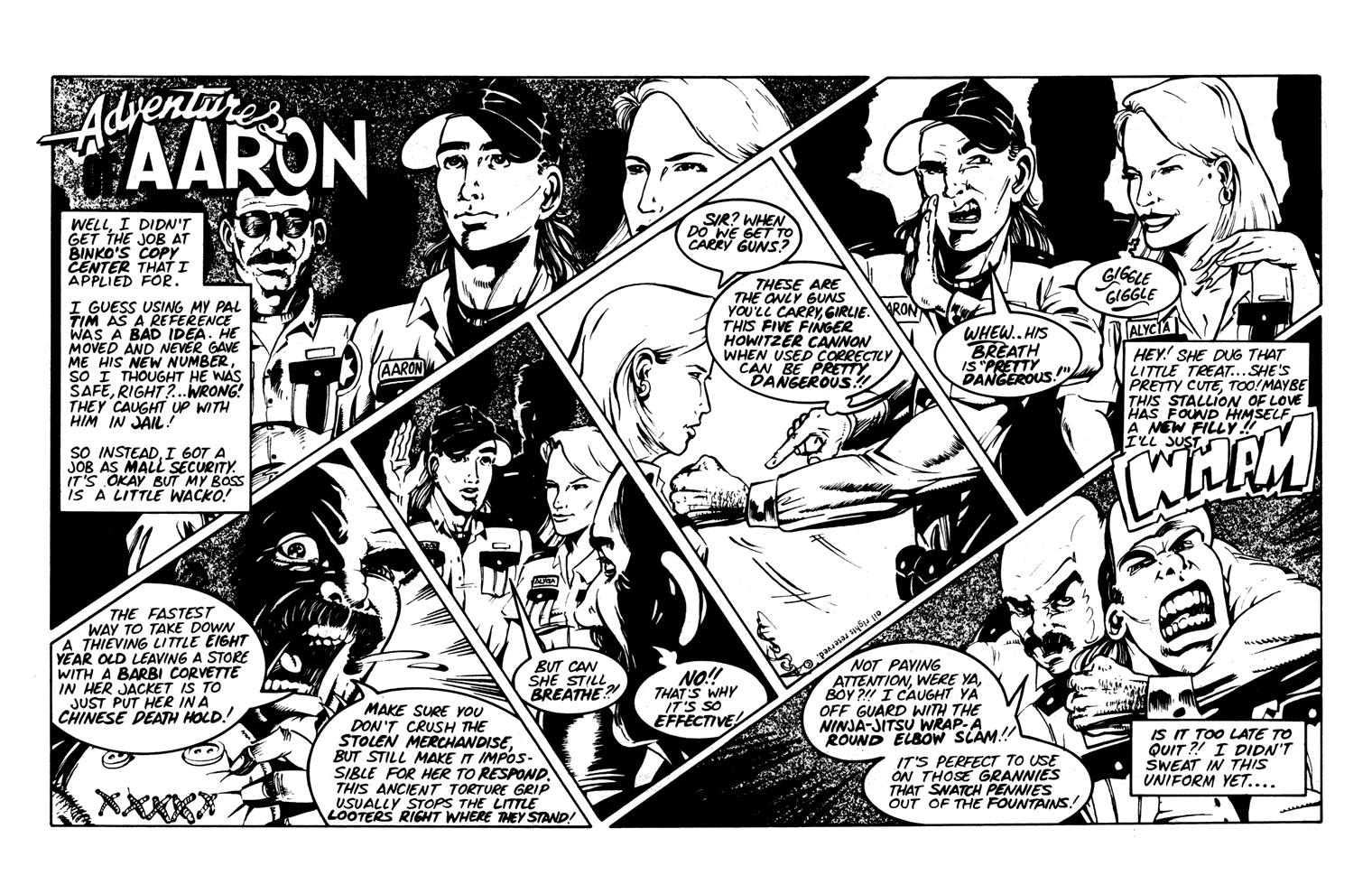 Read online Aaron Strips comic -  Issue #1 - 13