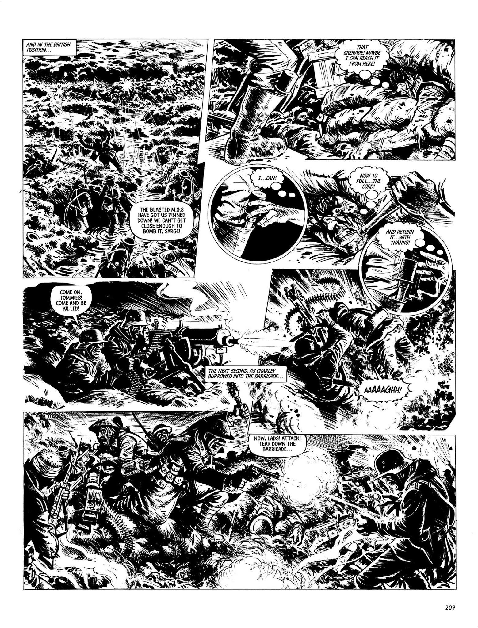 Read online Charley's War: The Definitive Collection comic -  Issue # TPB - 209