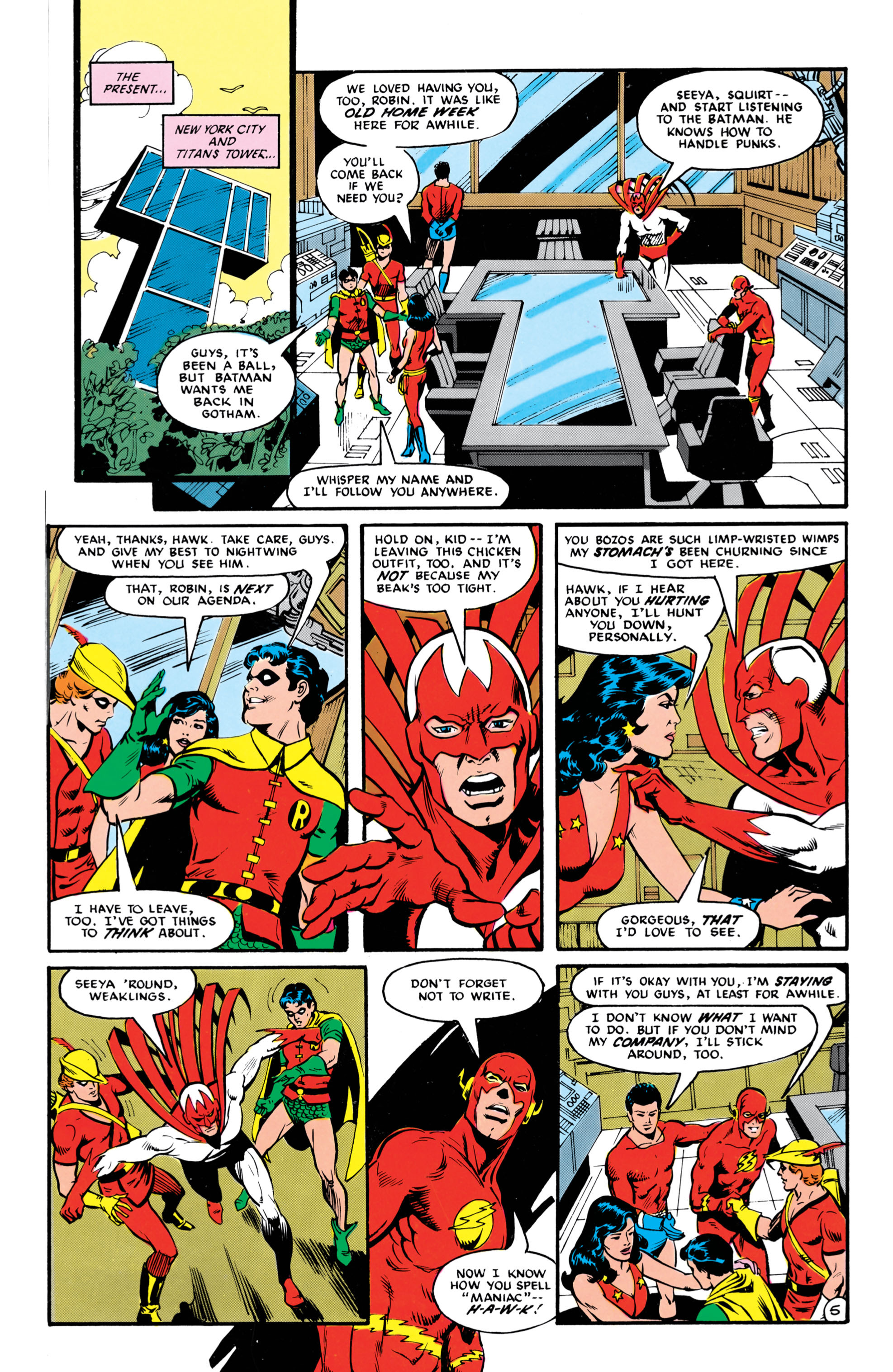Read online The New Teen Titans (1984) comic -  Issue #24 - 6