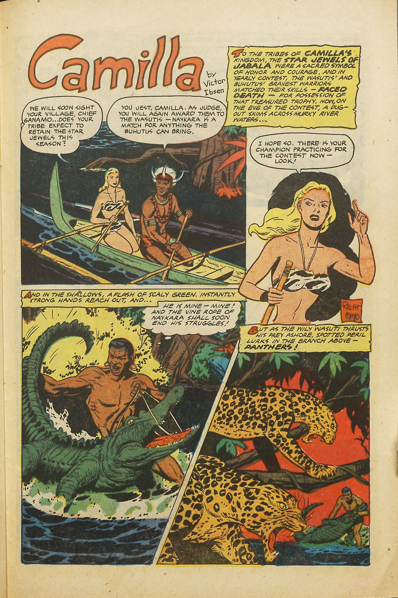 Read online Jungle Comics comic -  Issue #143 - 27