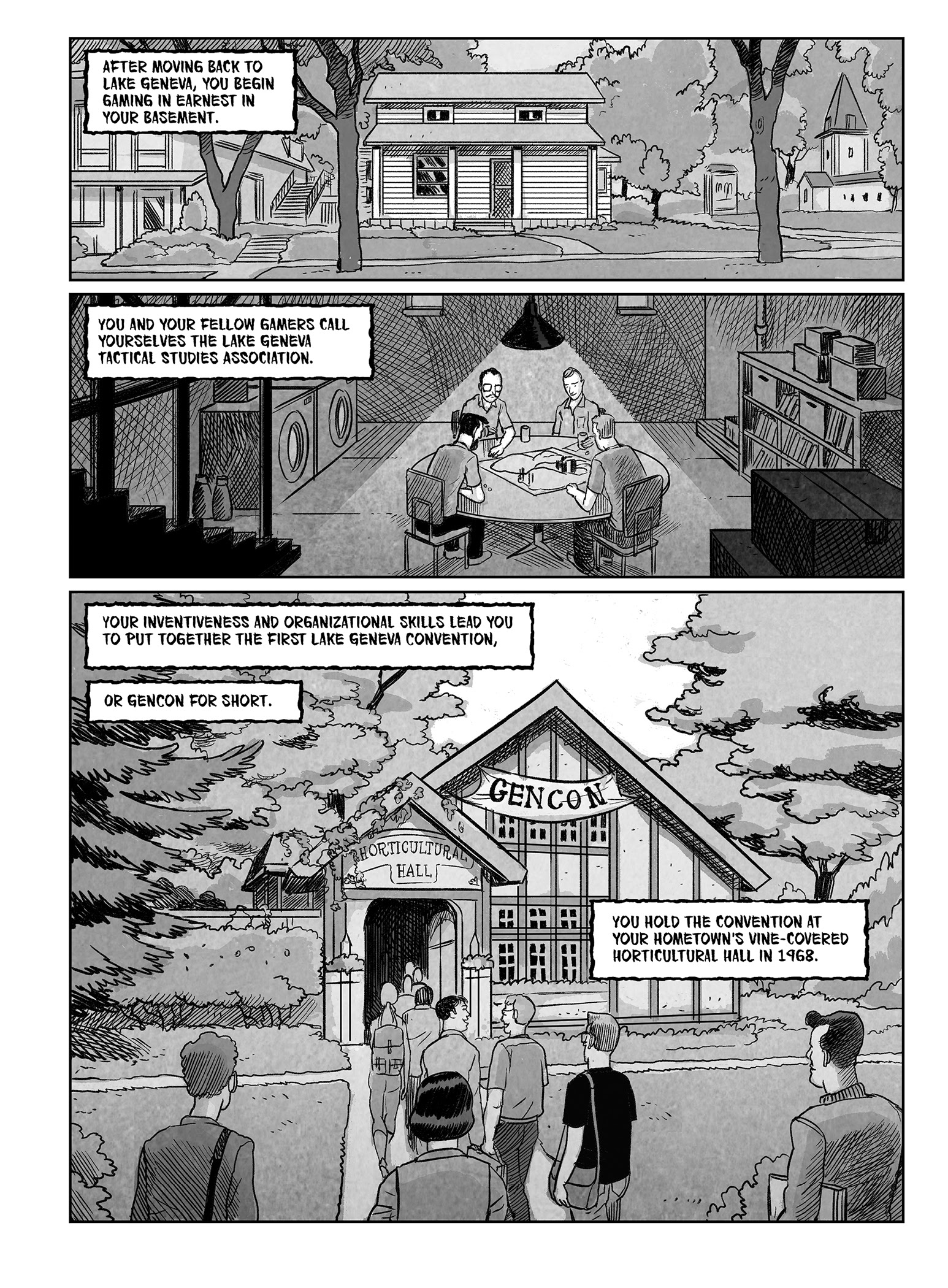 Read online Rise of the Dungeon Master: Gary Gygax and the Creation of D&D comic -  Issue # TPB - 38