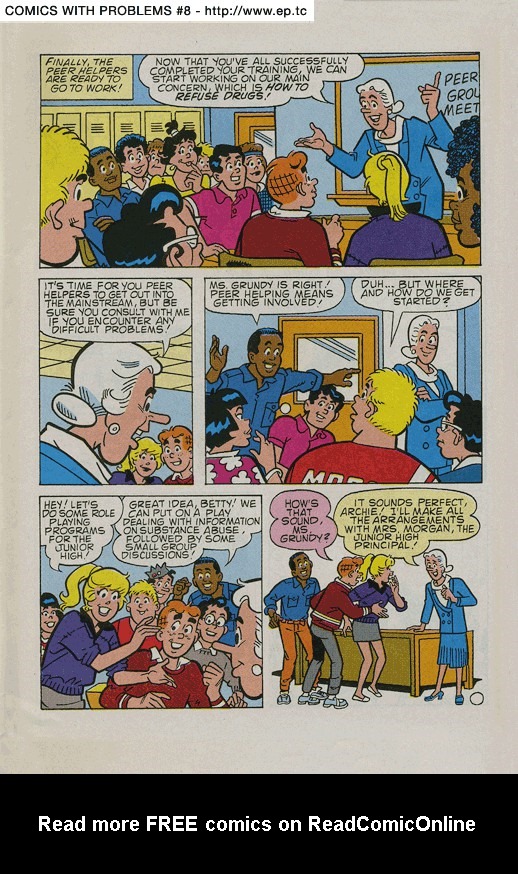 Read online Archie And His Pals In The Peer Helping Program comic -  Issue # Full - 7