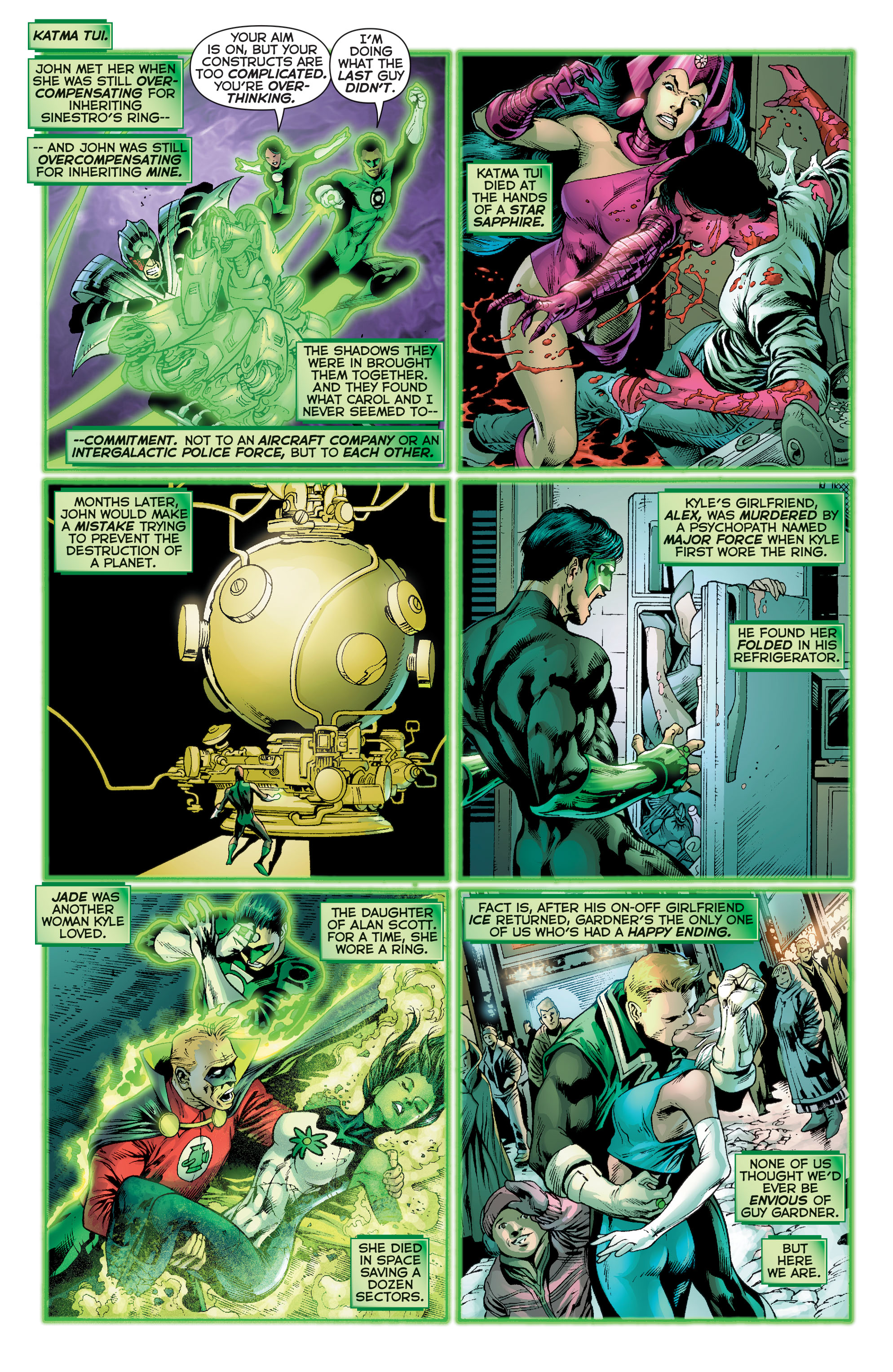 Read online Blackest Night Saga (DC Essential Edition) comic -  Issue # TPB (Part 1) - 52