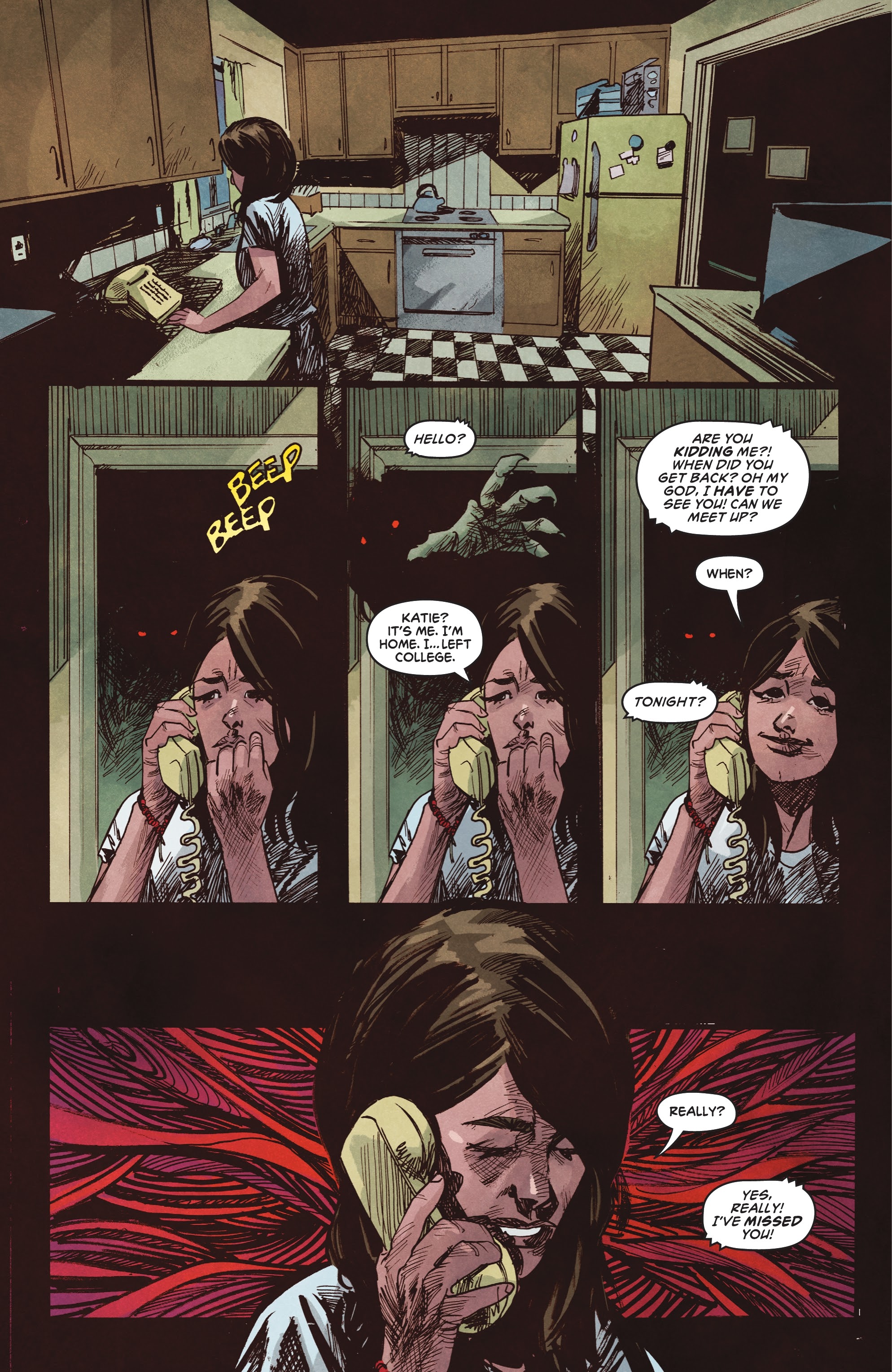 Read online DC Horror Presents: The Conjuring: The Lover comic -  Issue #4 - 11
