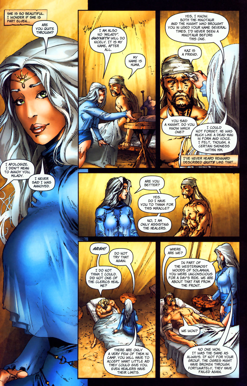 Read online Dragonlance: The Legend of Huma comic -  Issue #3 - 11