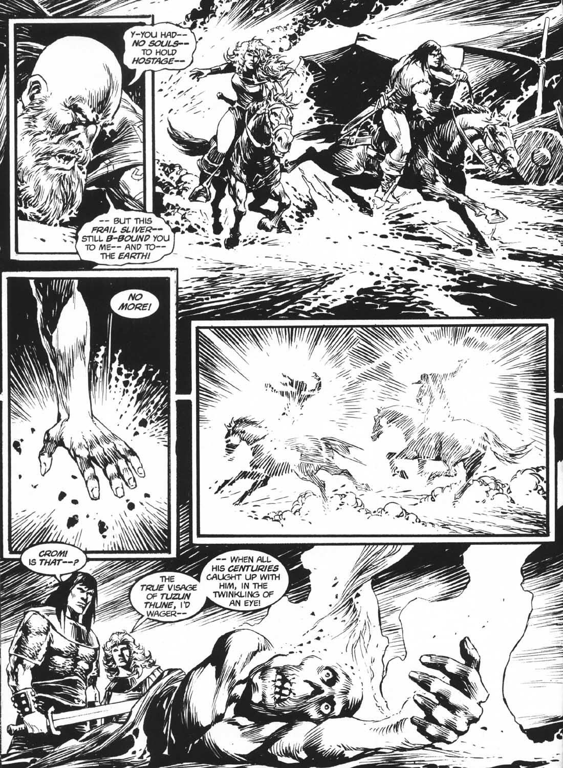 Read online The Savage Sword Of Conan comic -  Issue #232 - 25