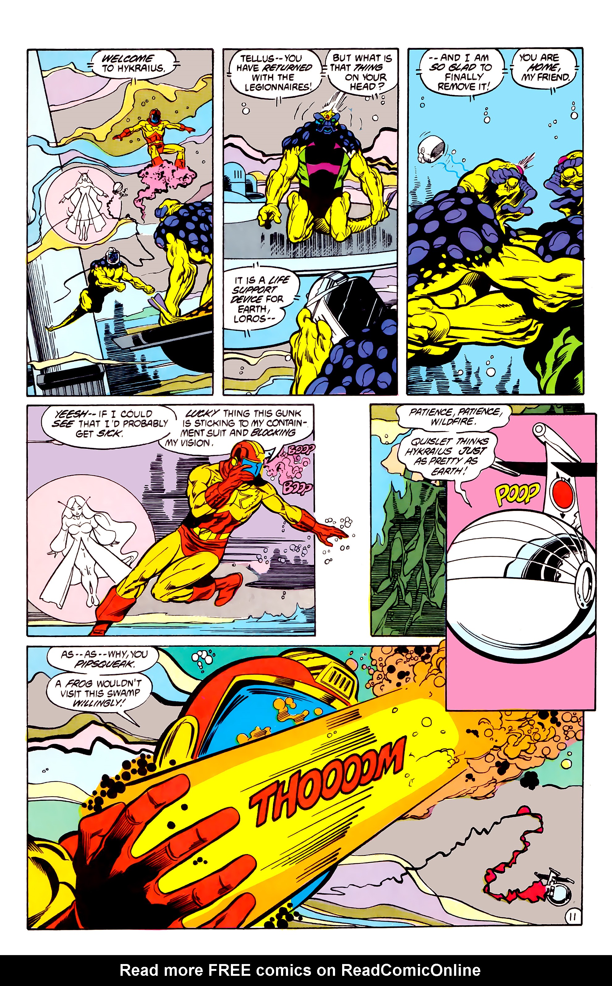 Read online Legion of Super-Heroes (1984) comic -  Issue #30 - 12