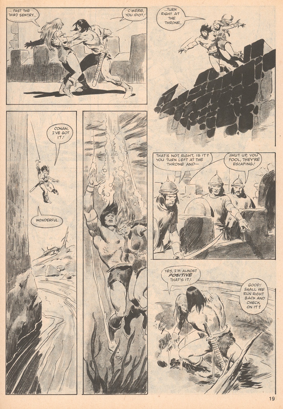 Read online The Savage Sword Of Conan comic -  Issue #70 - 19