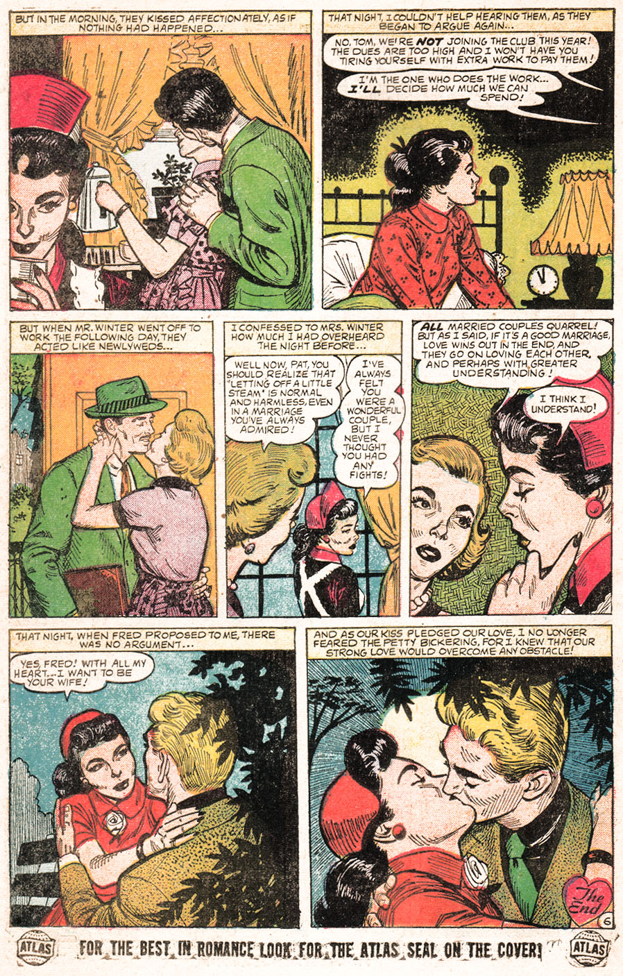 Read online Love Romances comic -  Issue #51 - 24