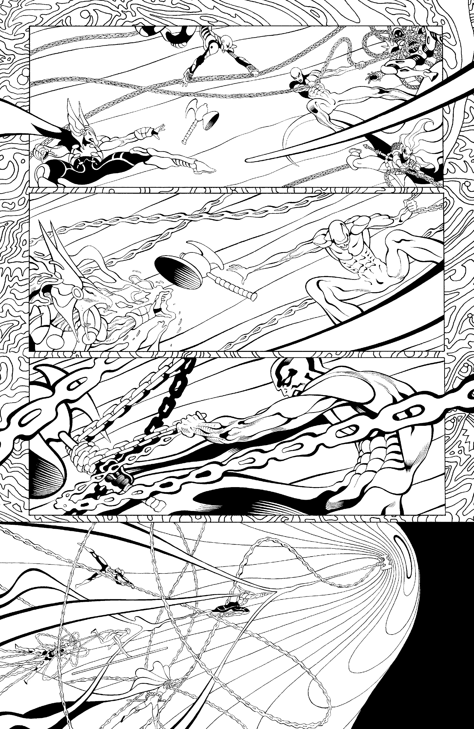 Read online Silver Surfer: Black comic -  Issue # _Director_s_Cut - 61