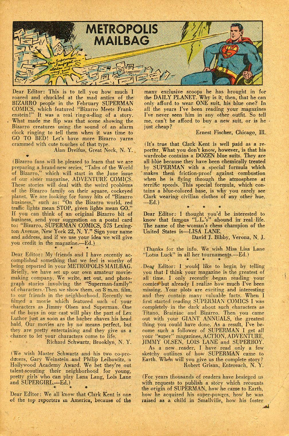 Read online Superman (1939) comic -  Issue #145 - 22