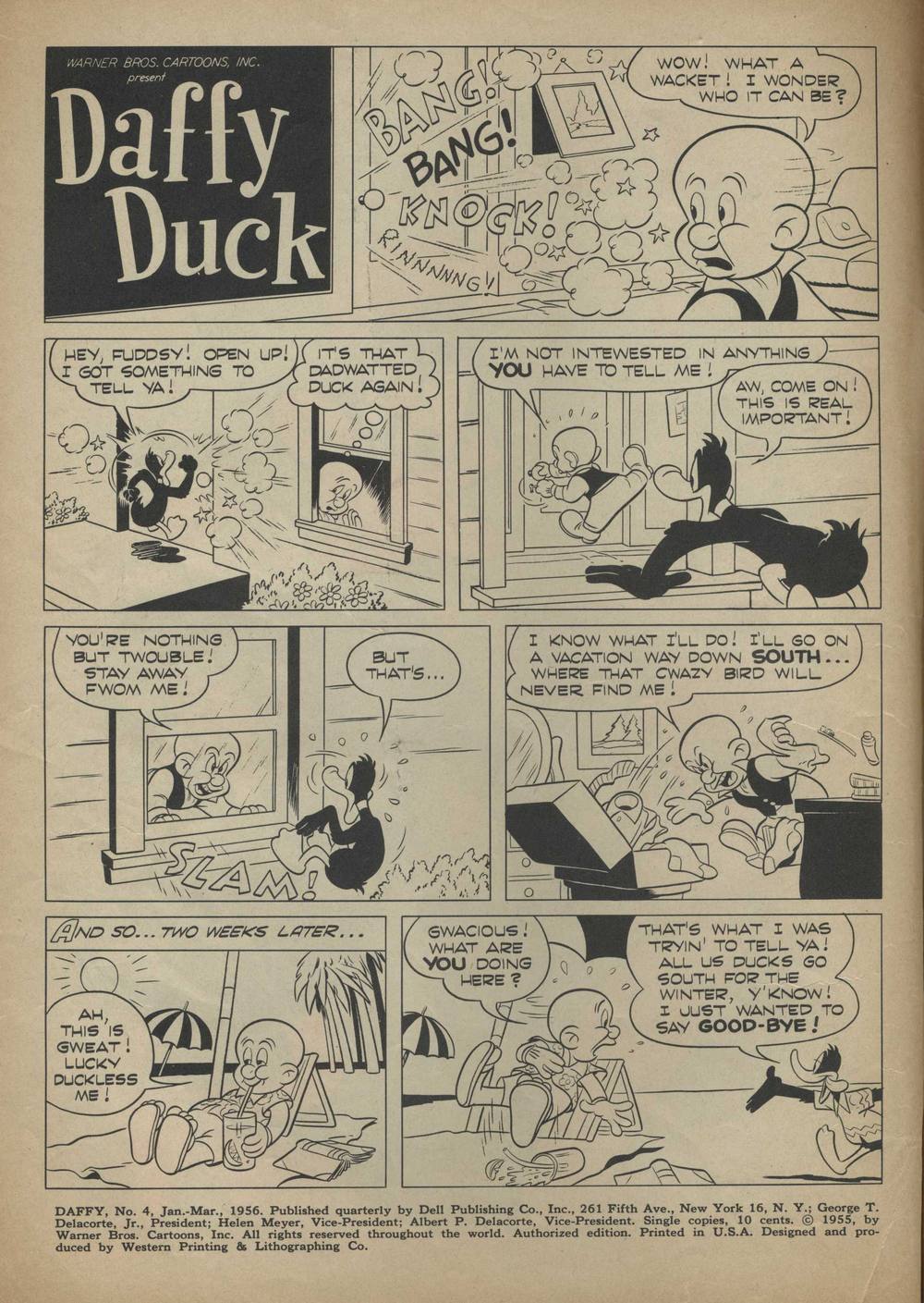 Read online Daffy comic -  Issue #4 - 2