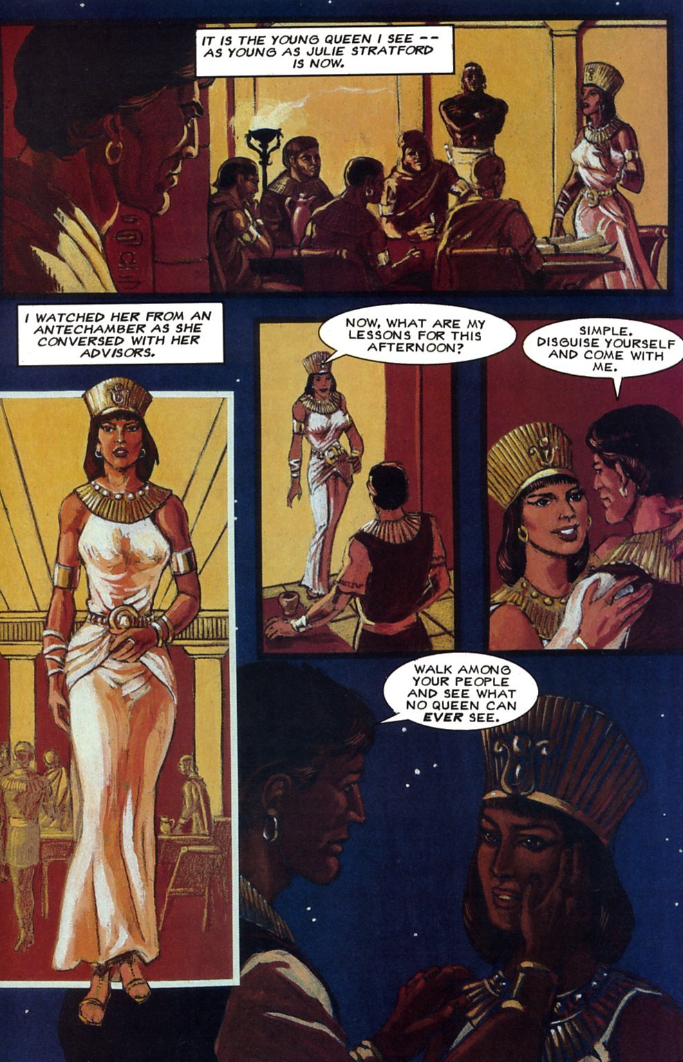 Read online Anne Rice's The Mummy or Ramses the Damned comic -  Issue #5 - 6