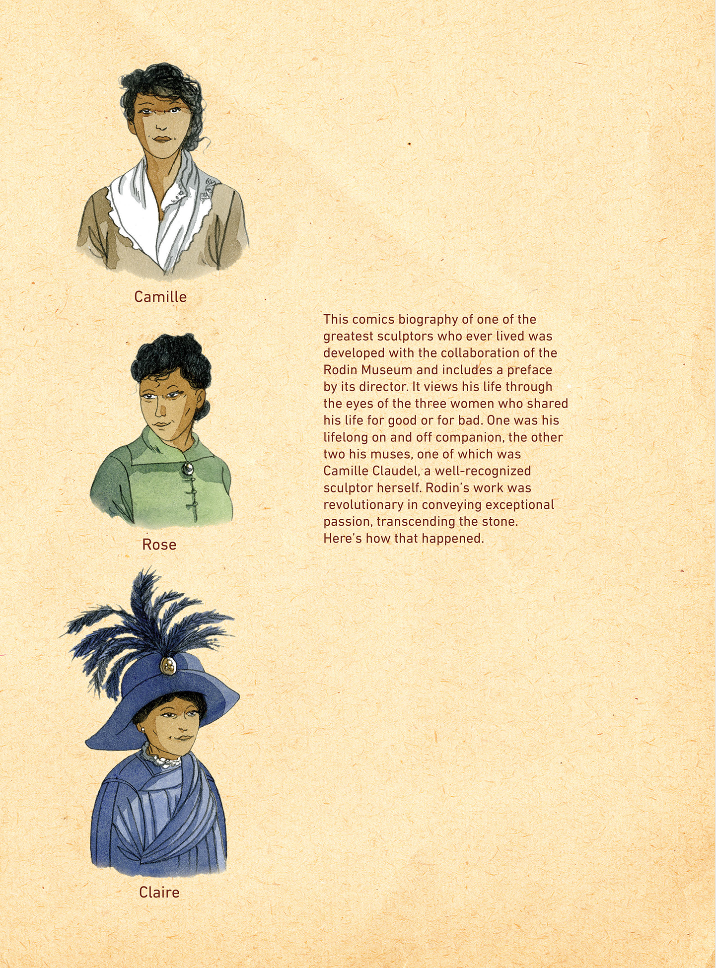 Read online Rodin: Fugit Amor, An Intimate Portrait comic -  Issue # TPB - 2