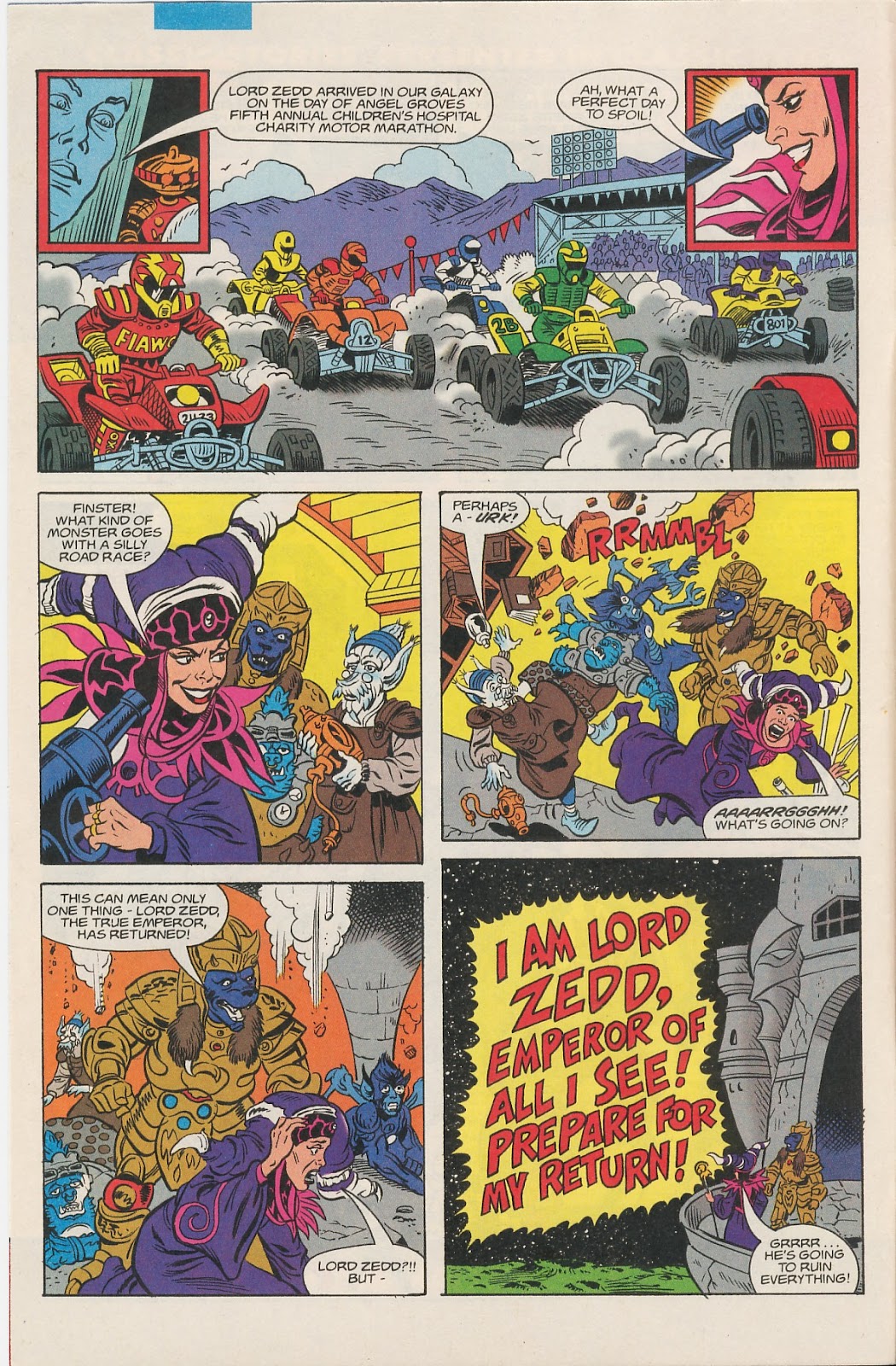 Mighty Morphin Power Rangers Saga issue 3 - Page 4