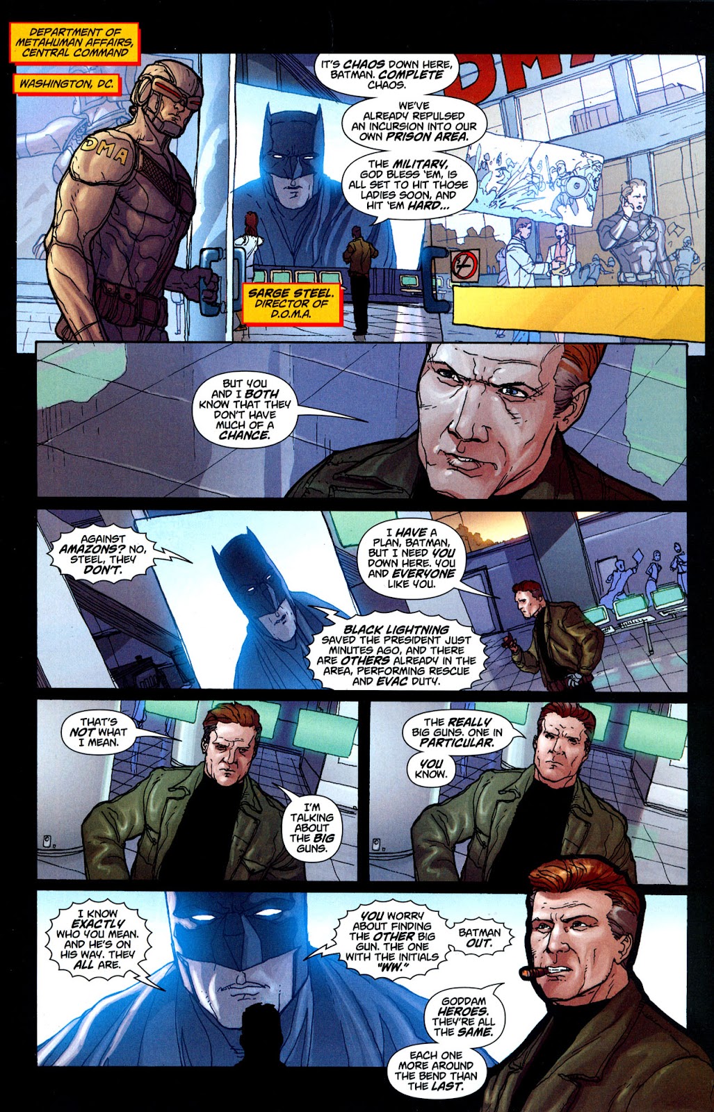 Amazons Attack issue 1 - Page 20