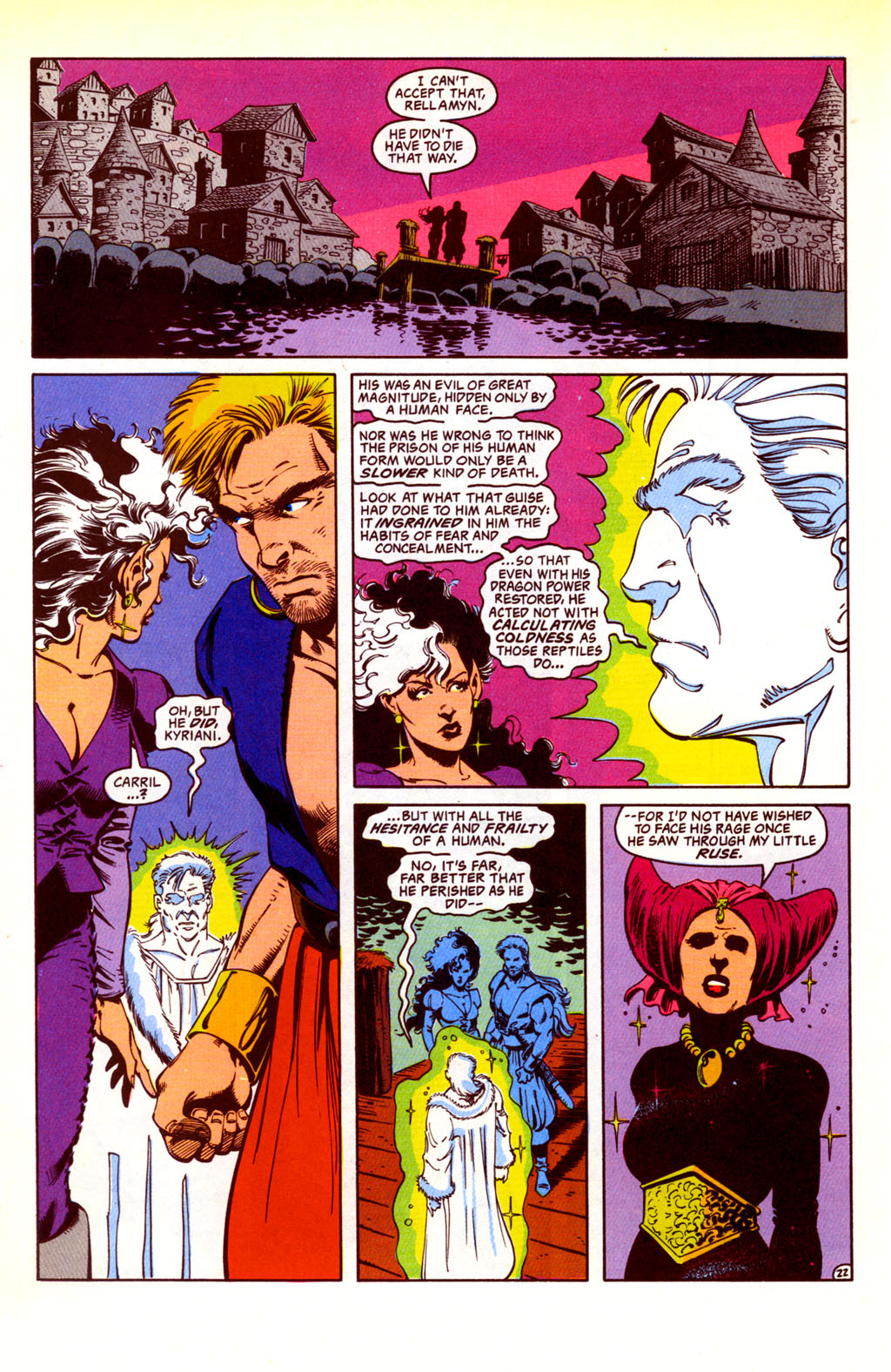 Read online Advanced Dungeons & Dragons comic -  Issue #30 - 22