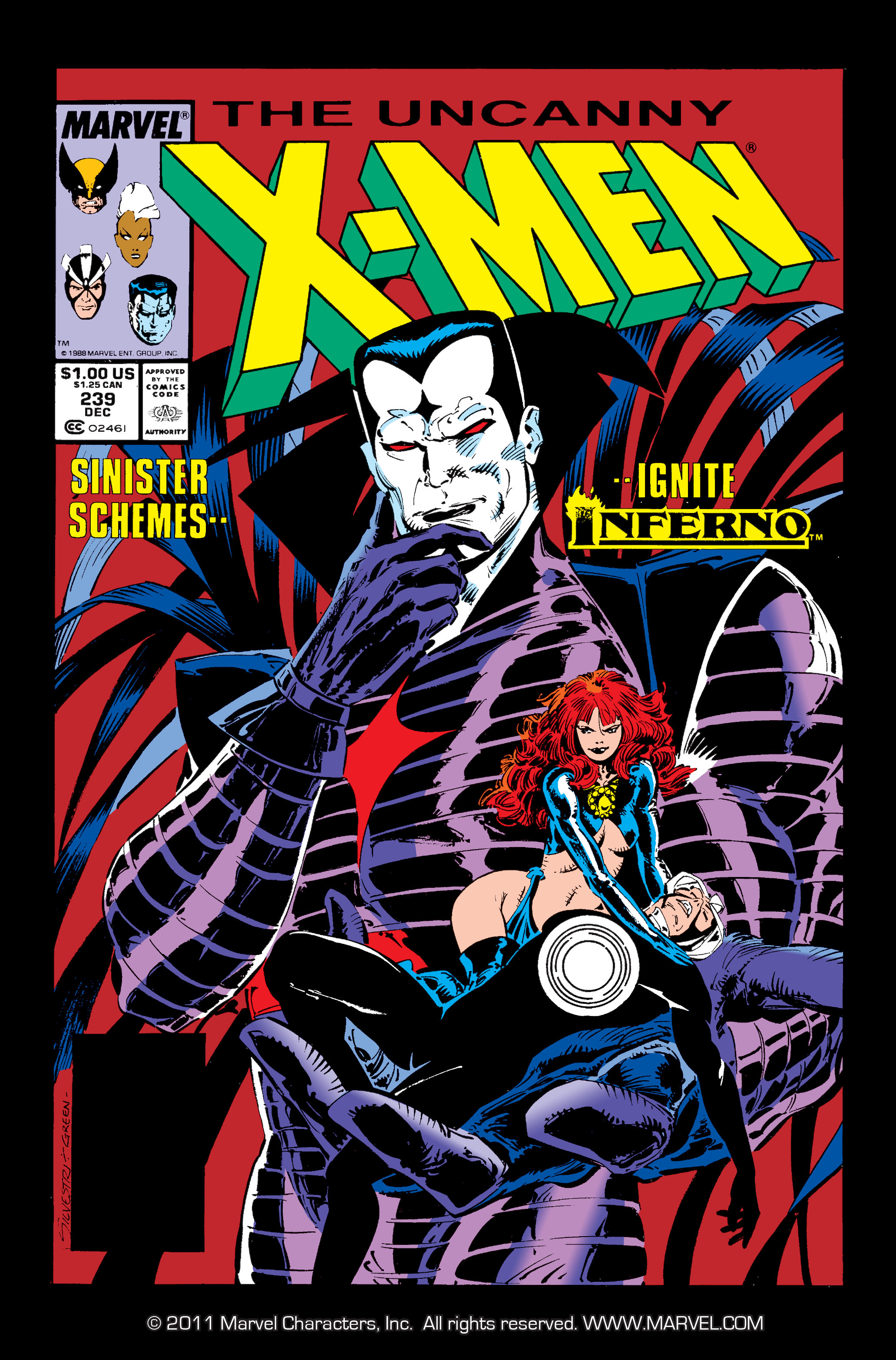 Read online Uncanny X-Men (1963) comic -  Issue #239 - 1