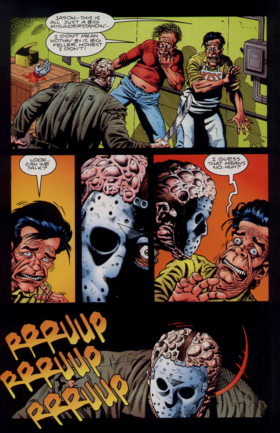 Read online Jason vs Leatherface comic -  Issue #3 - 9
