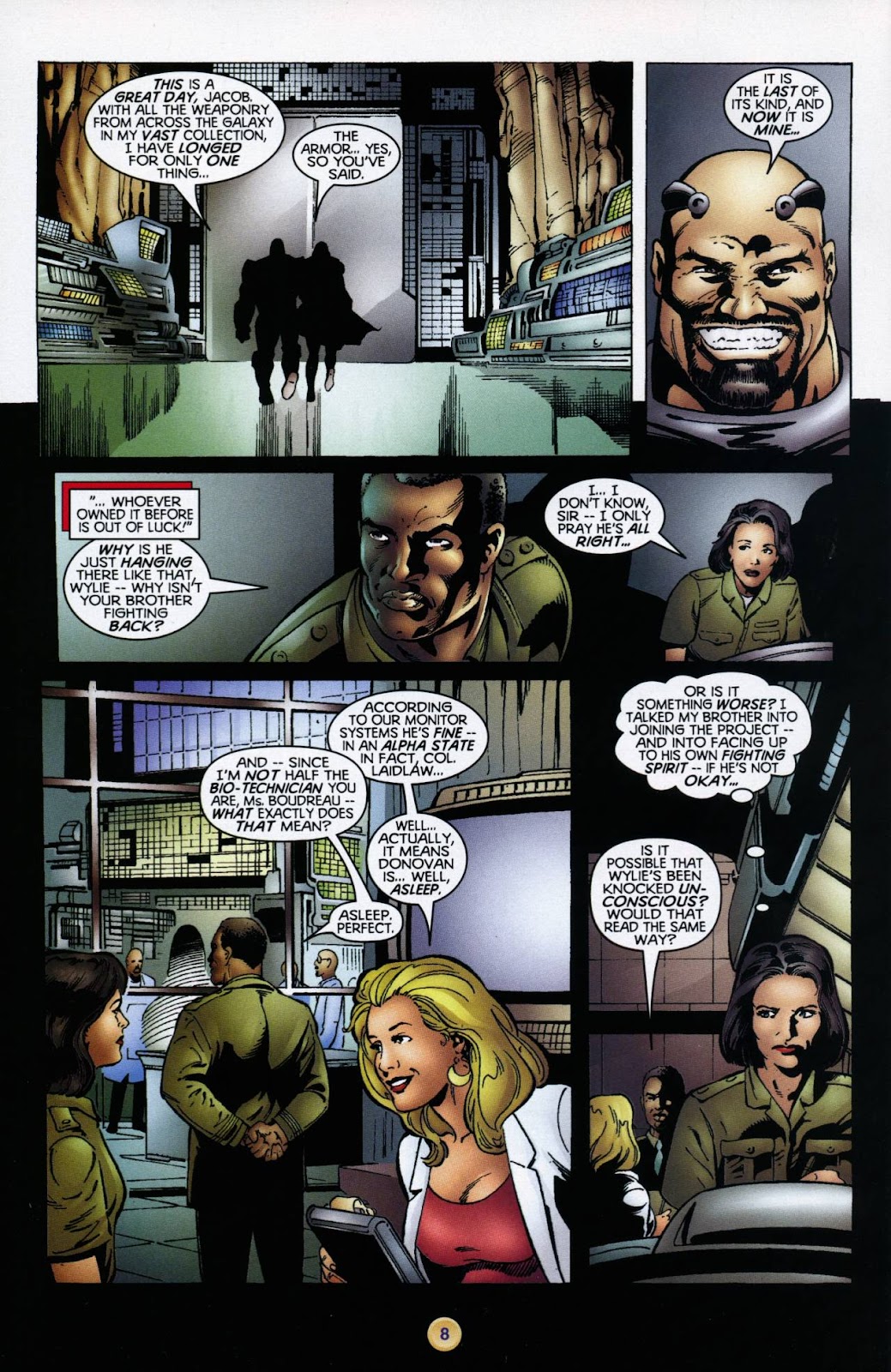 X-O Manowar (1996) issue 9 - Page 7