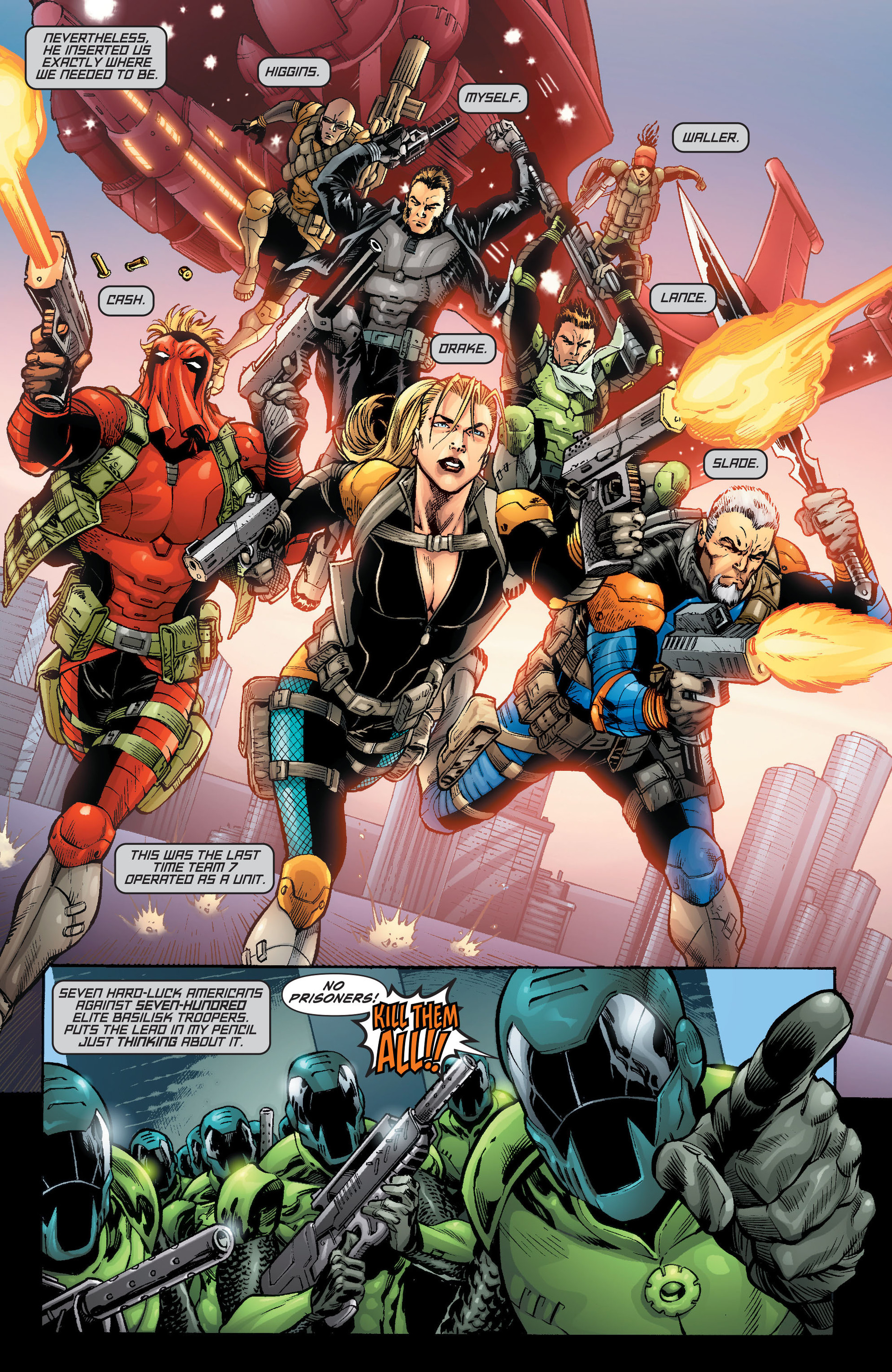 Read online Team 7 (2012) comic -  Issue #7 - 9