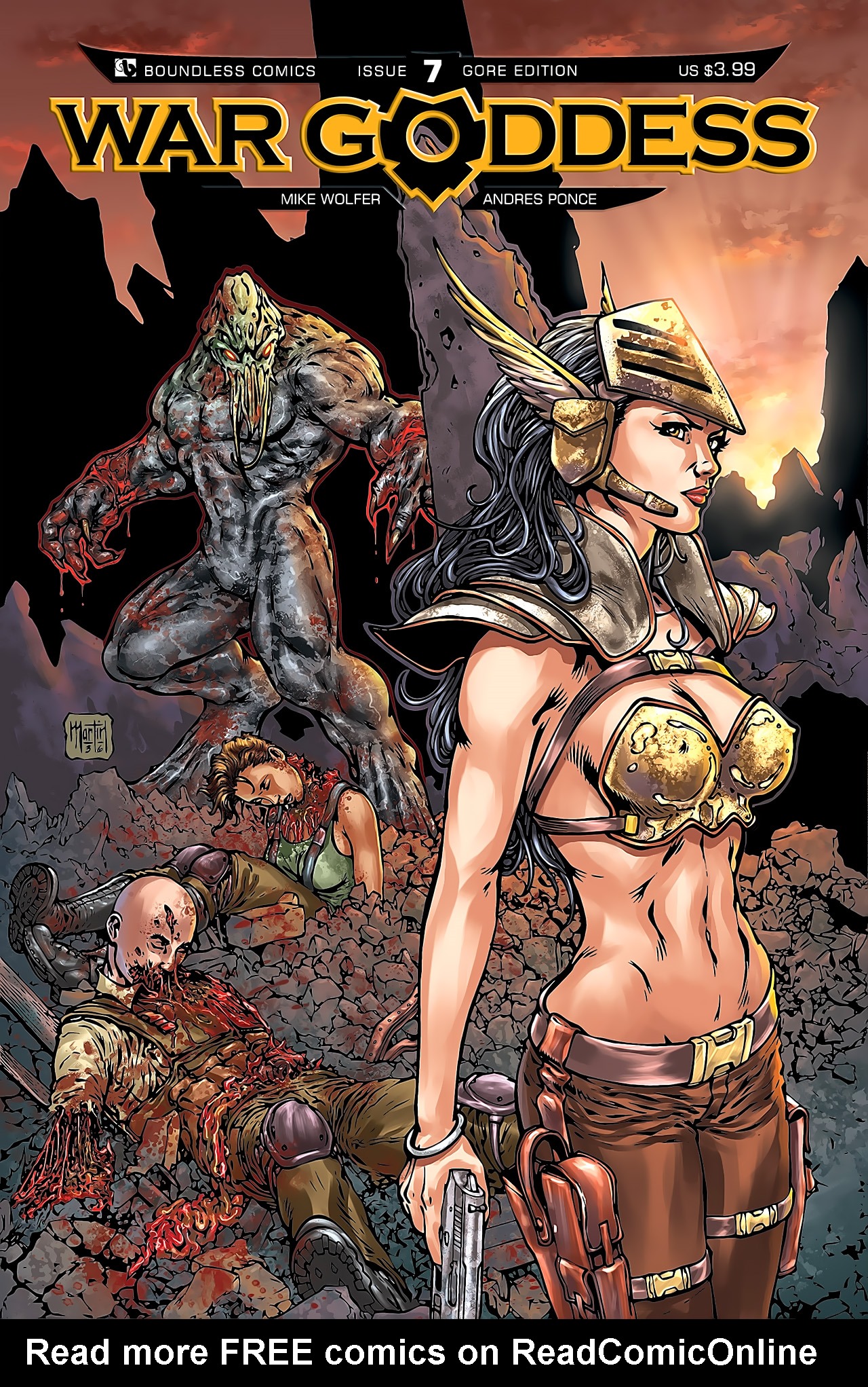 Read online War Goddess comic -  Issue #7 - 1