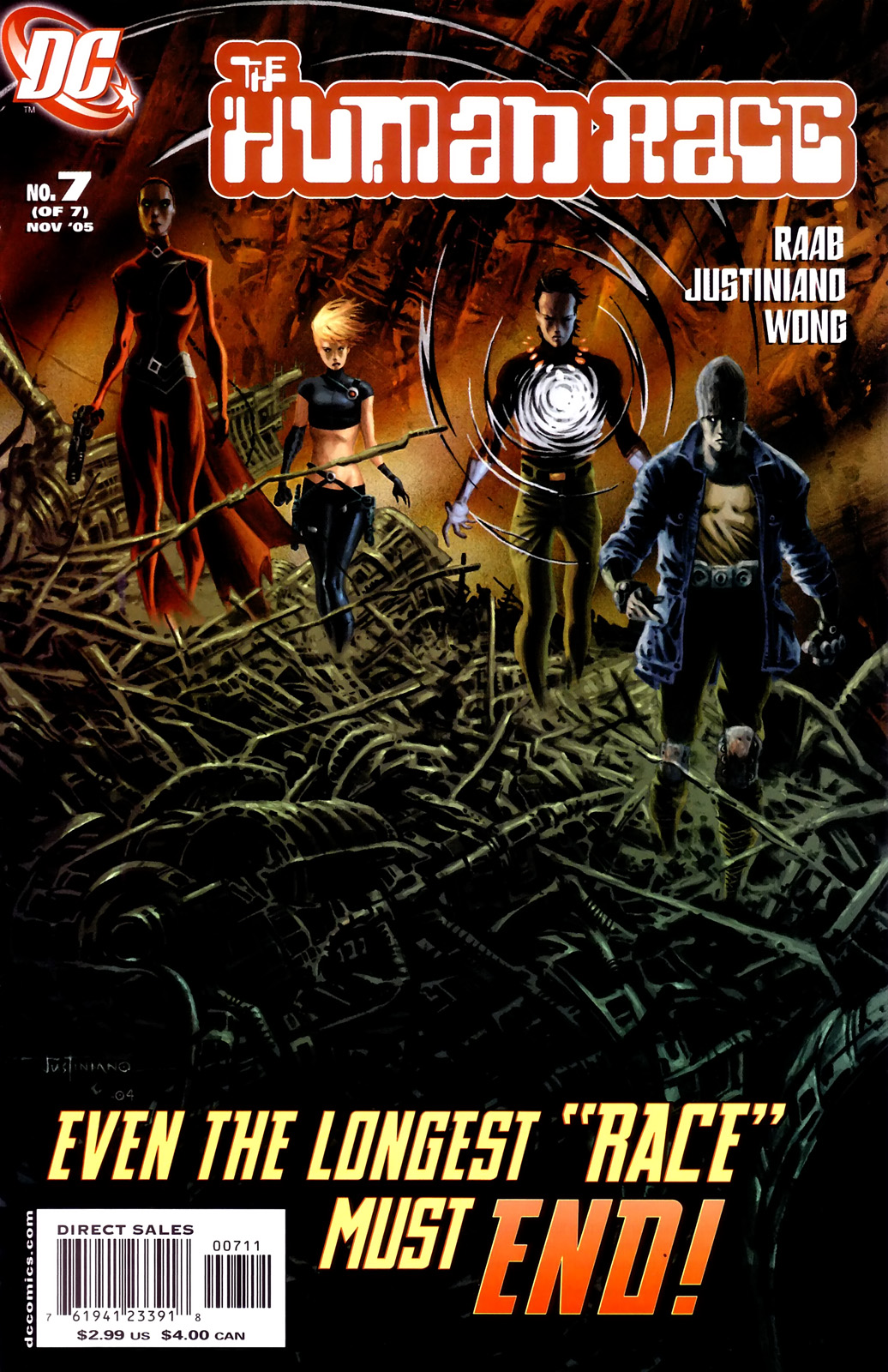 Read online The Human Race comic -  Issue #7 - 1