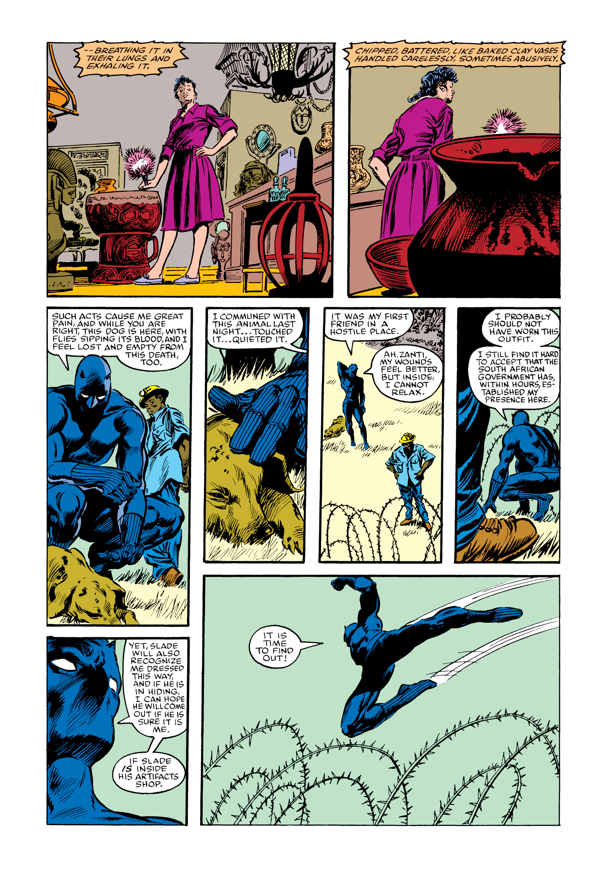 Read online Marvel Masterworks: The Black Panther comic -  Issue # TPB 3 (Part 2) - 58