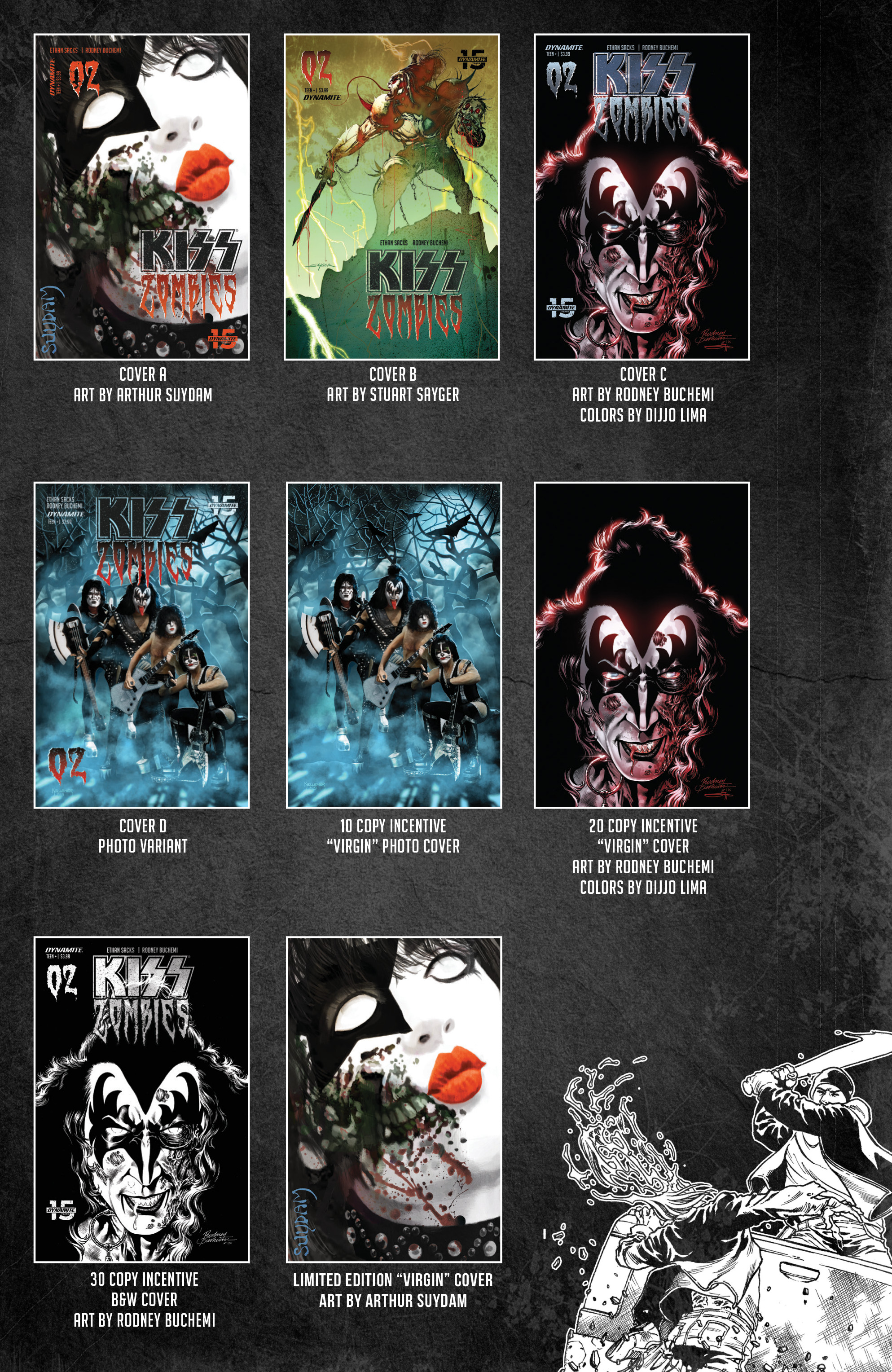 Read online Kiss: Zombies comic -  Issue #2 - 27
