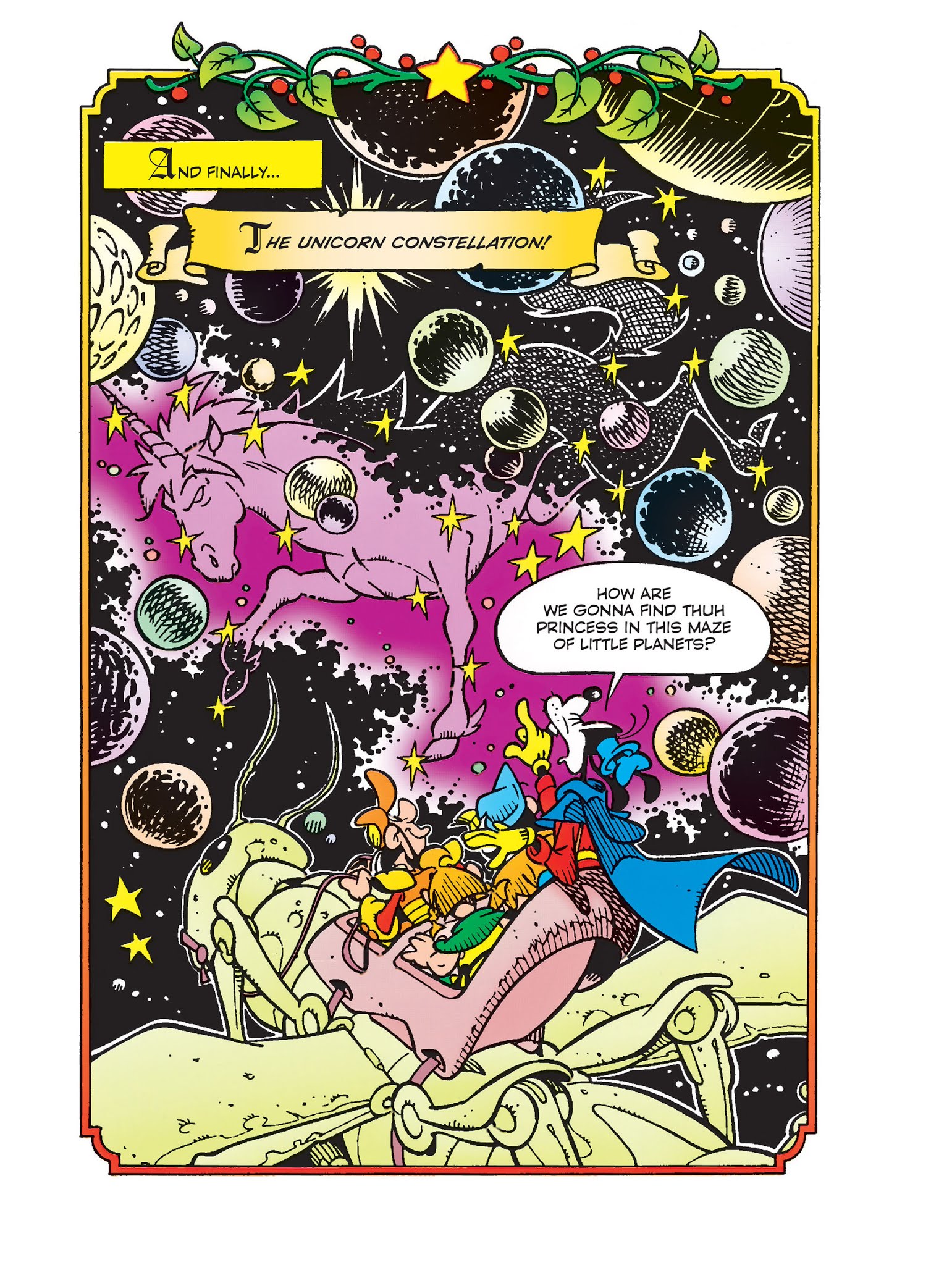 Read online Mickey Mouse and the Sleeping Beauty in the Stars comic -  Issue #2 - 13