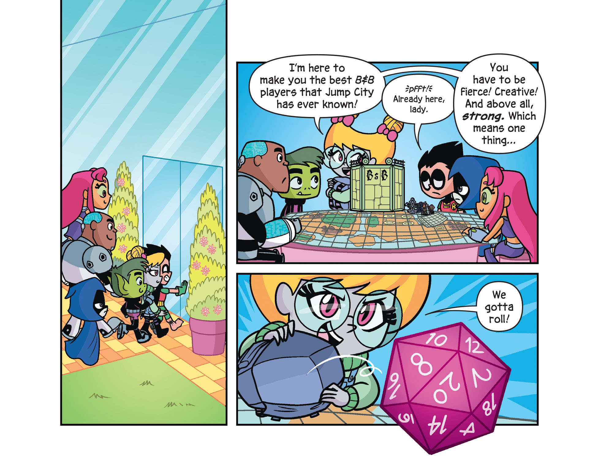 Read online Teen Titans Go! Roll With It! comic -  Issue #6 - 4