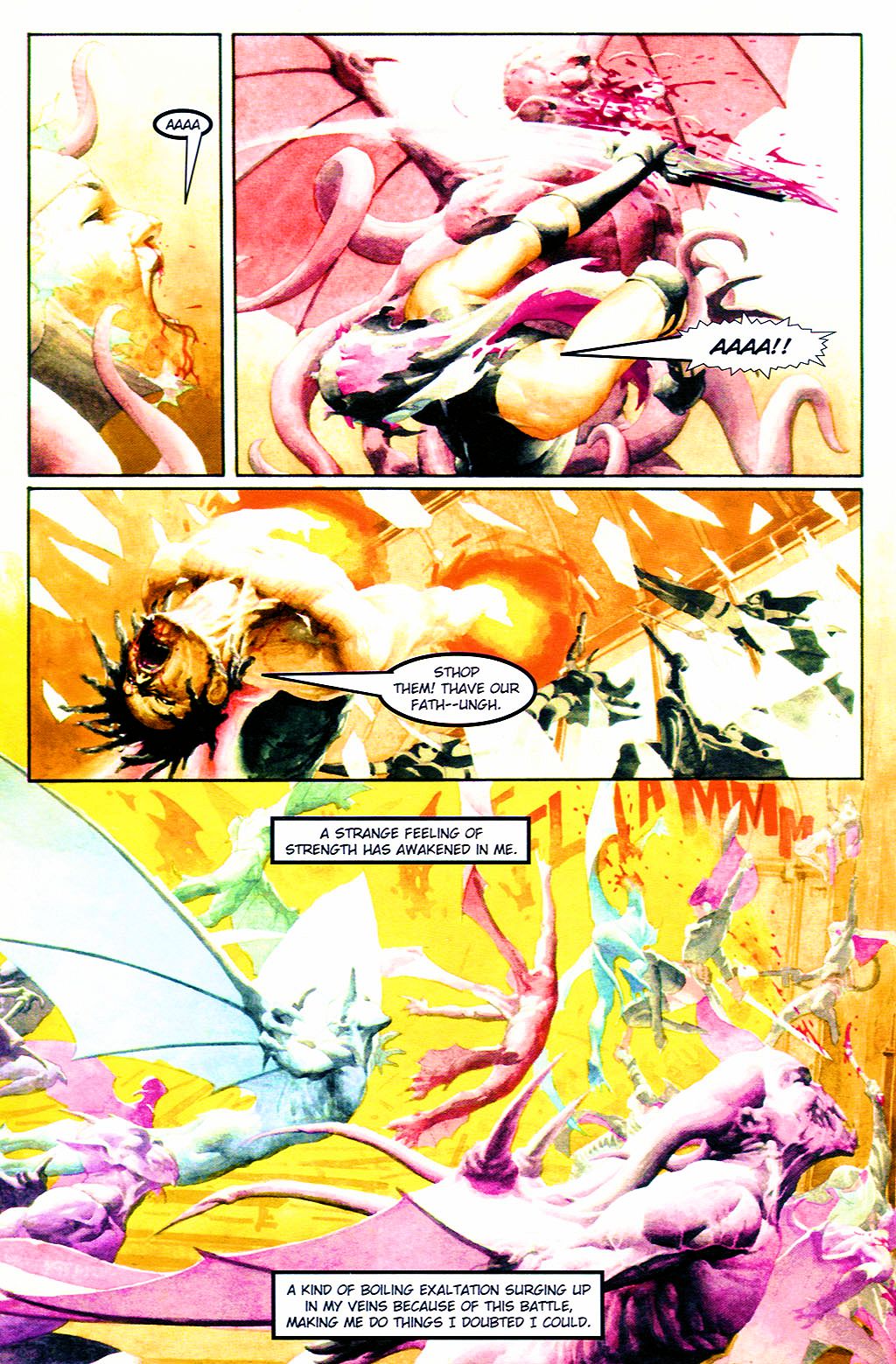 Read online Warrior Nun: Frenzy comic -  Issue #2 - 20