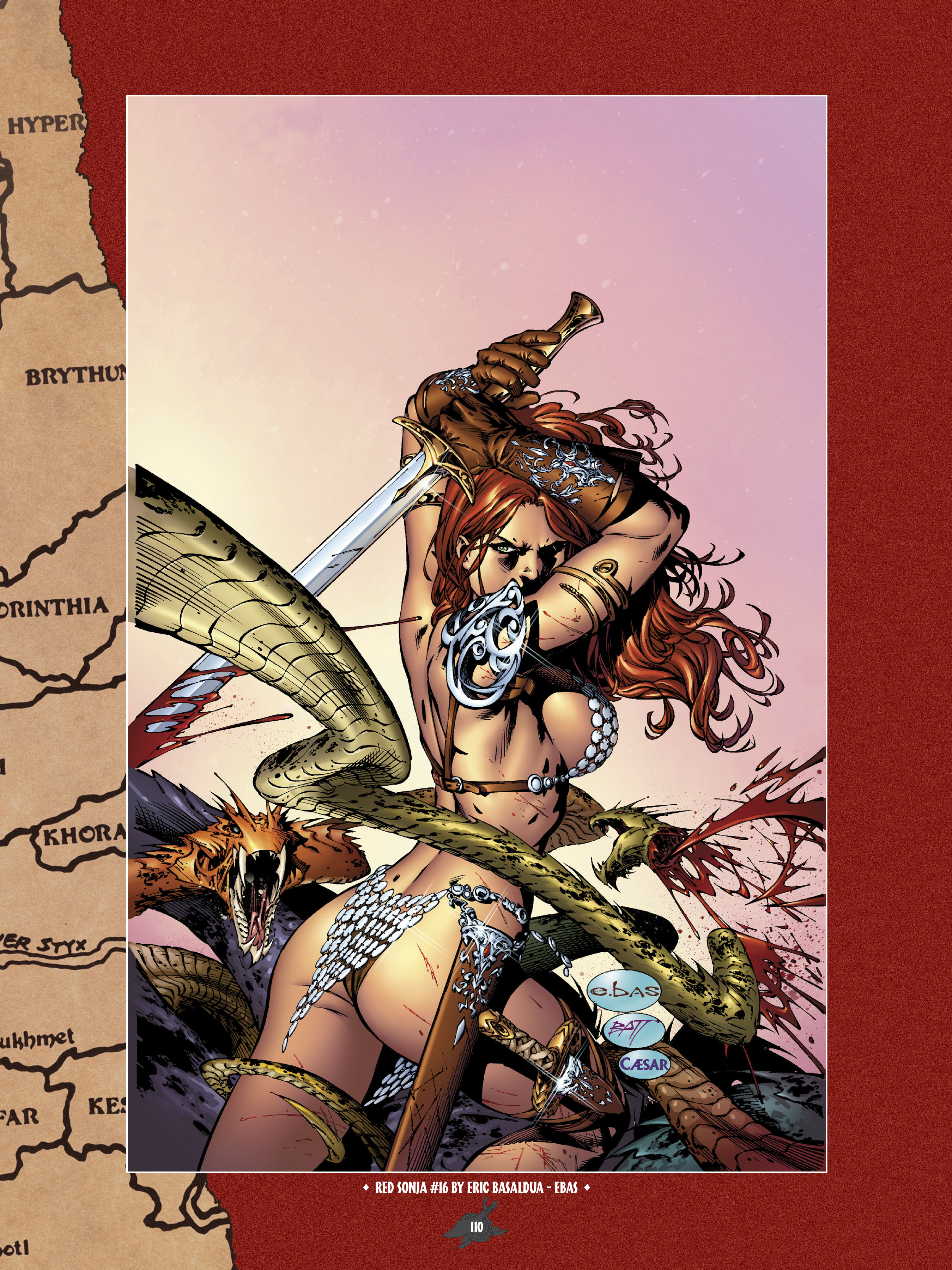 Read online The Art of Red Sonja comic -  Issue # TPB 1 (Part 2) - 9