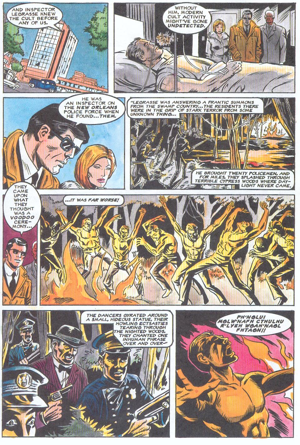 Read online H. P. Lovecraft's Cthulhu comic -  Issue #2 - 16