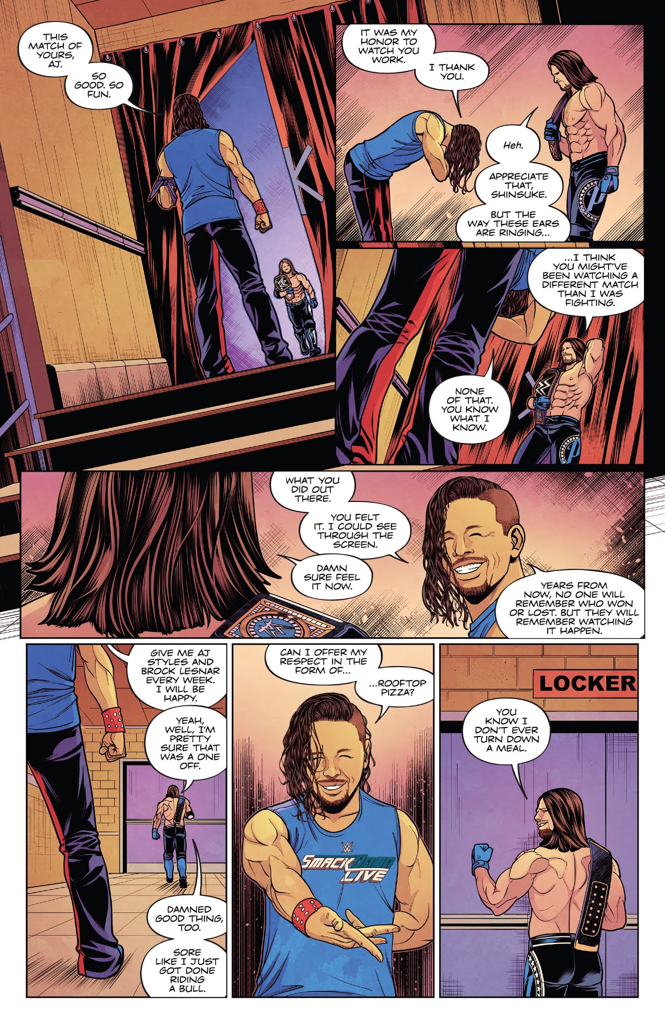 Read online WWE comic -  Issue #24 - 4