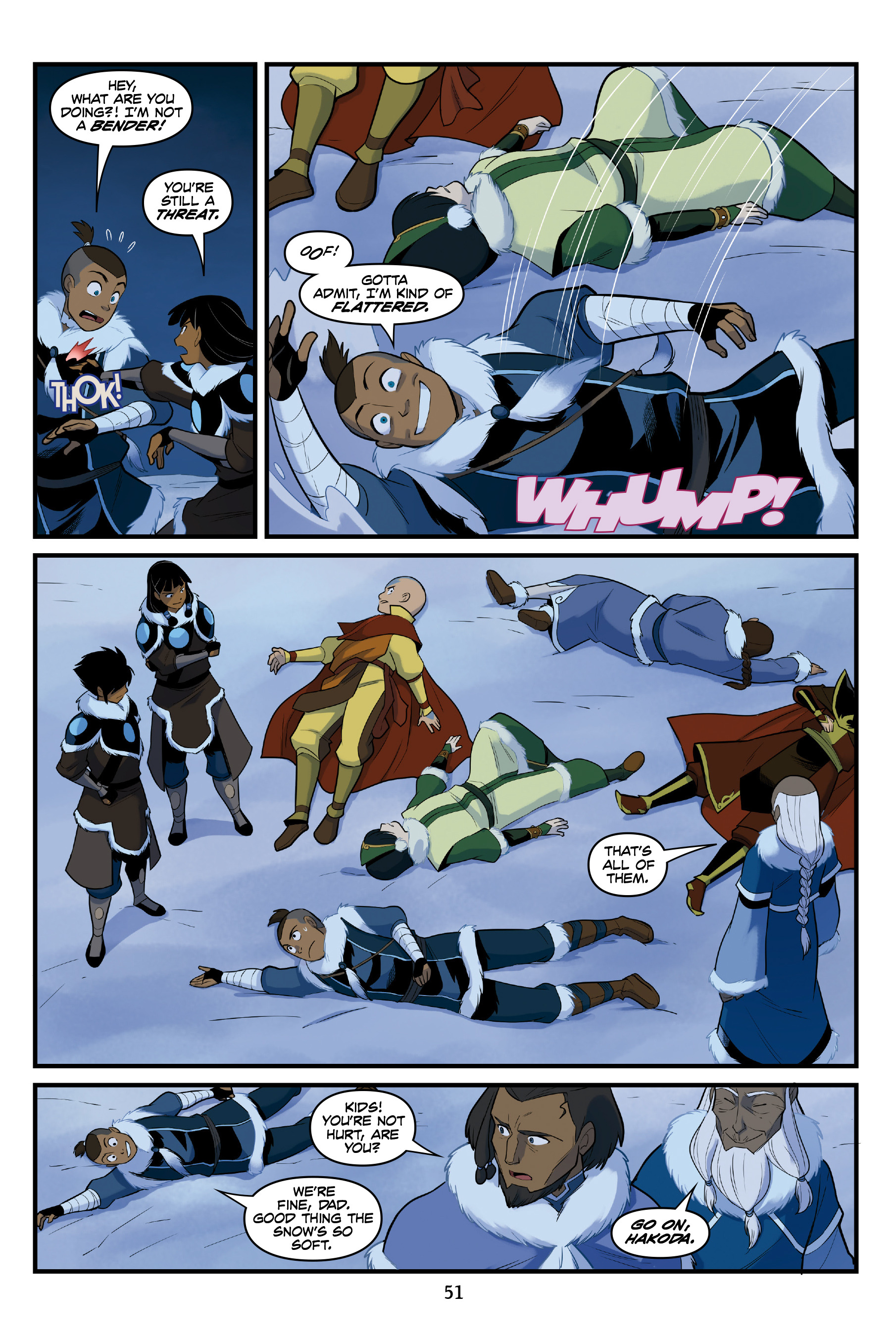 Read online Nickelodeon Avatar: The Last Airbender - North and South comic -  Issue #3 - 51