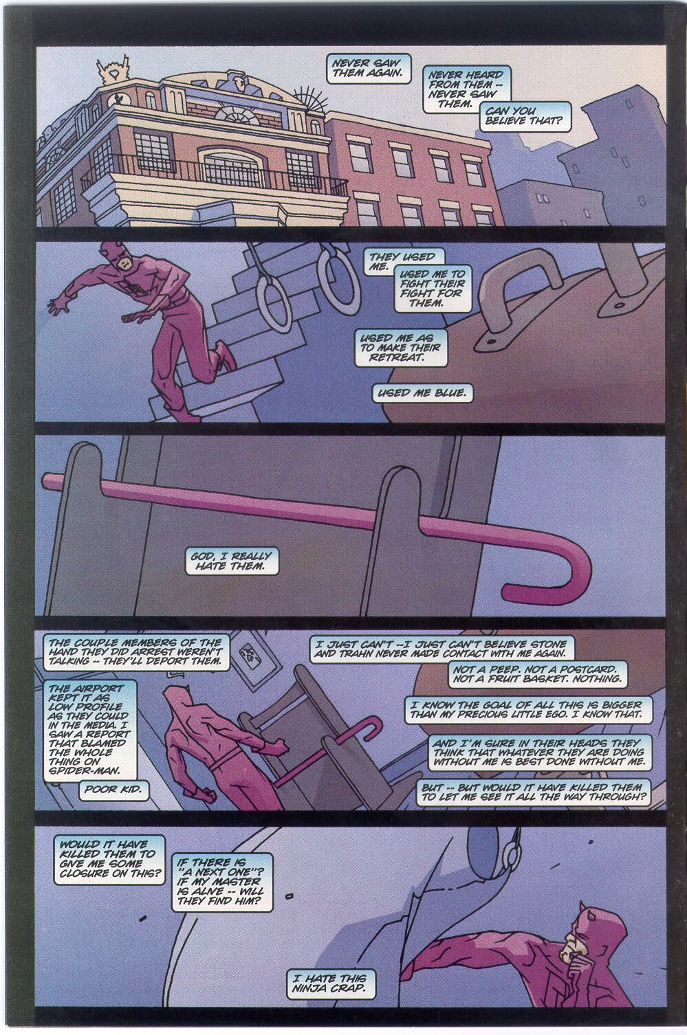 Read online Superman's Pal Jimmy Olsen comic -  Issue # Daredevil - Ninja (2001) - 69
