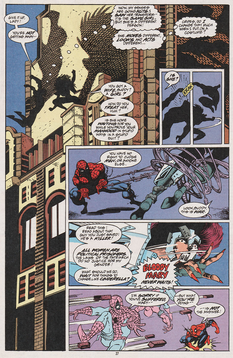 Read online The Spectacular Spider-Man (1976) comic -  Issue #213 - 22