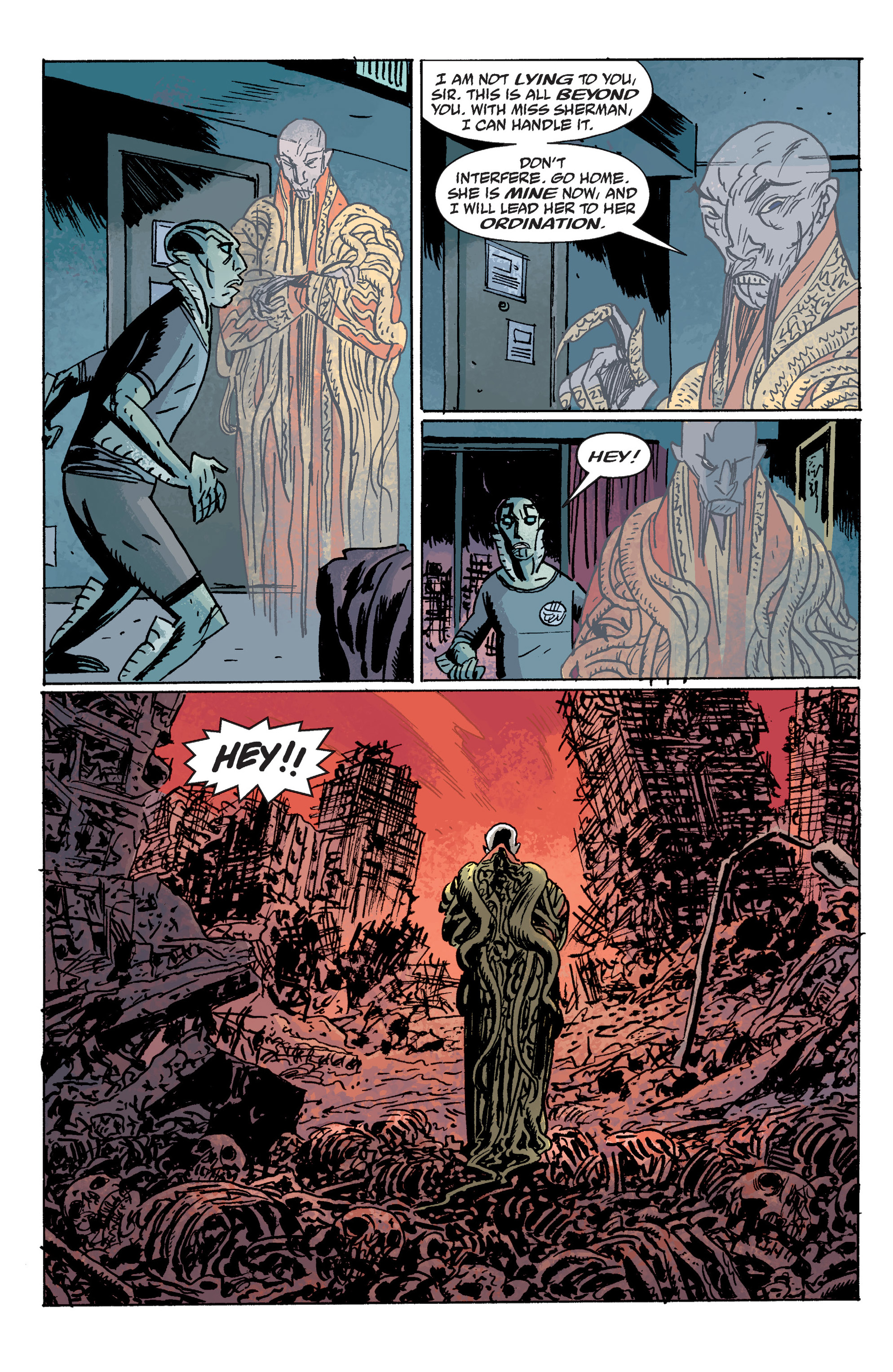 Read online B.P.R.D.: Hollow Earth and Other Stories comic -  Issue # TPB 10 - 136