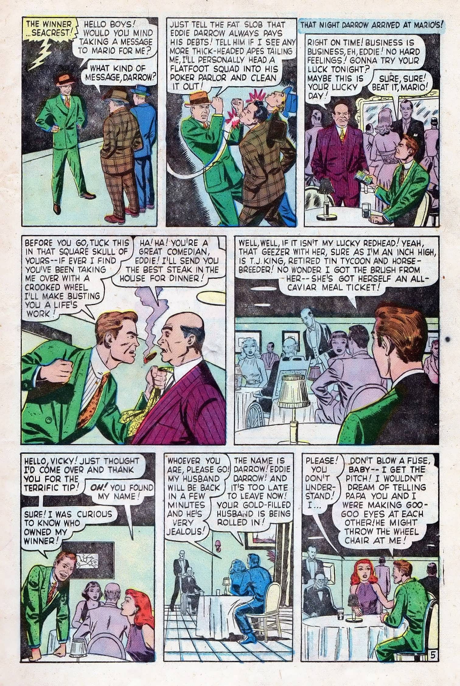 Read online Crime Cases Comics (1950) comic -  Issue #24 - 15