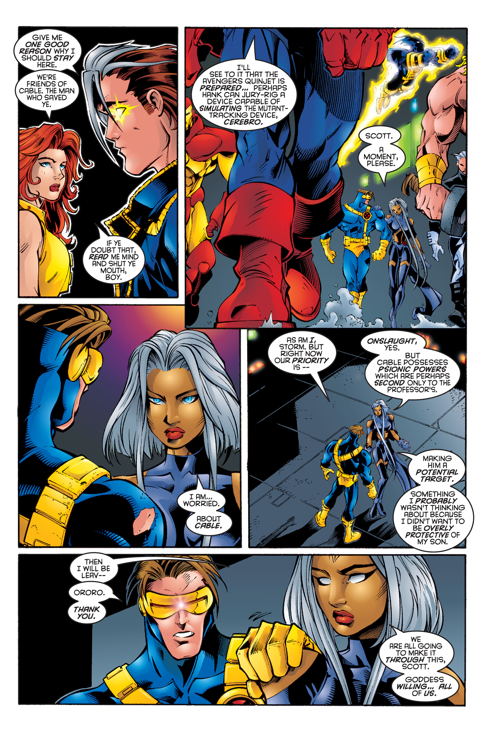 Read online X-Men Milestones: Onslaught comic -  Issue # TPB (Part 2) - 60
