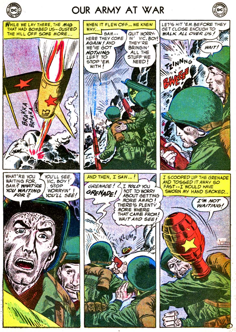 Read online Our Army at War (1952) comic -  Issue #57 - 30