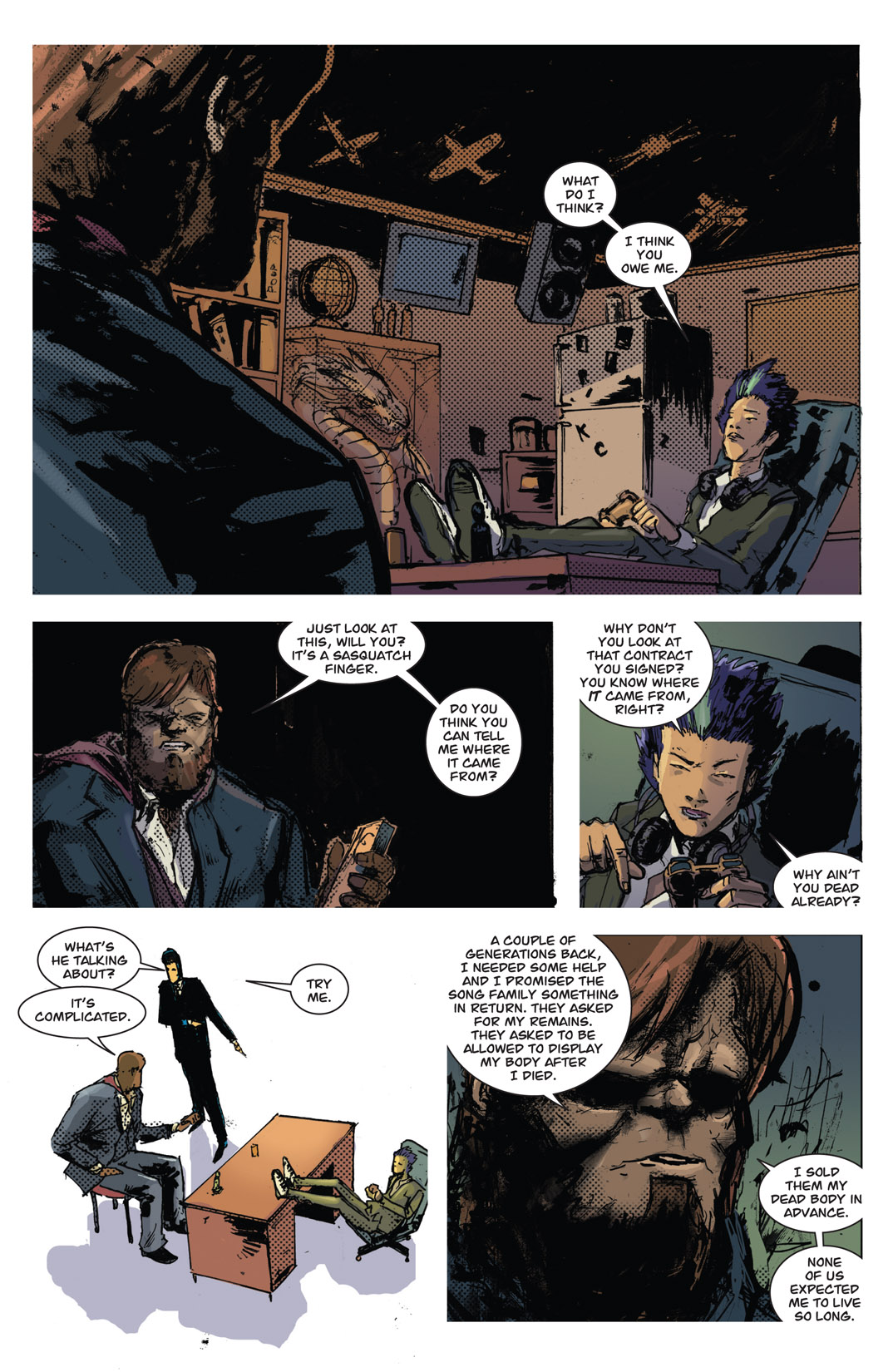Read online Proof: Endangered comic -  Issue #1 - 13