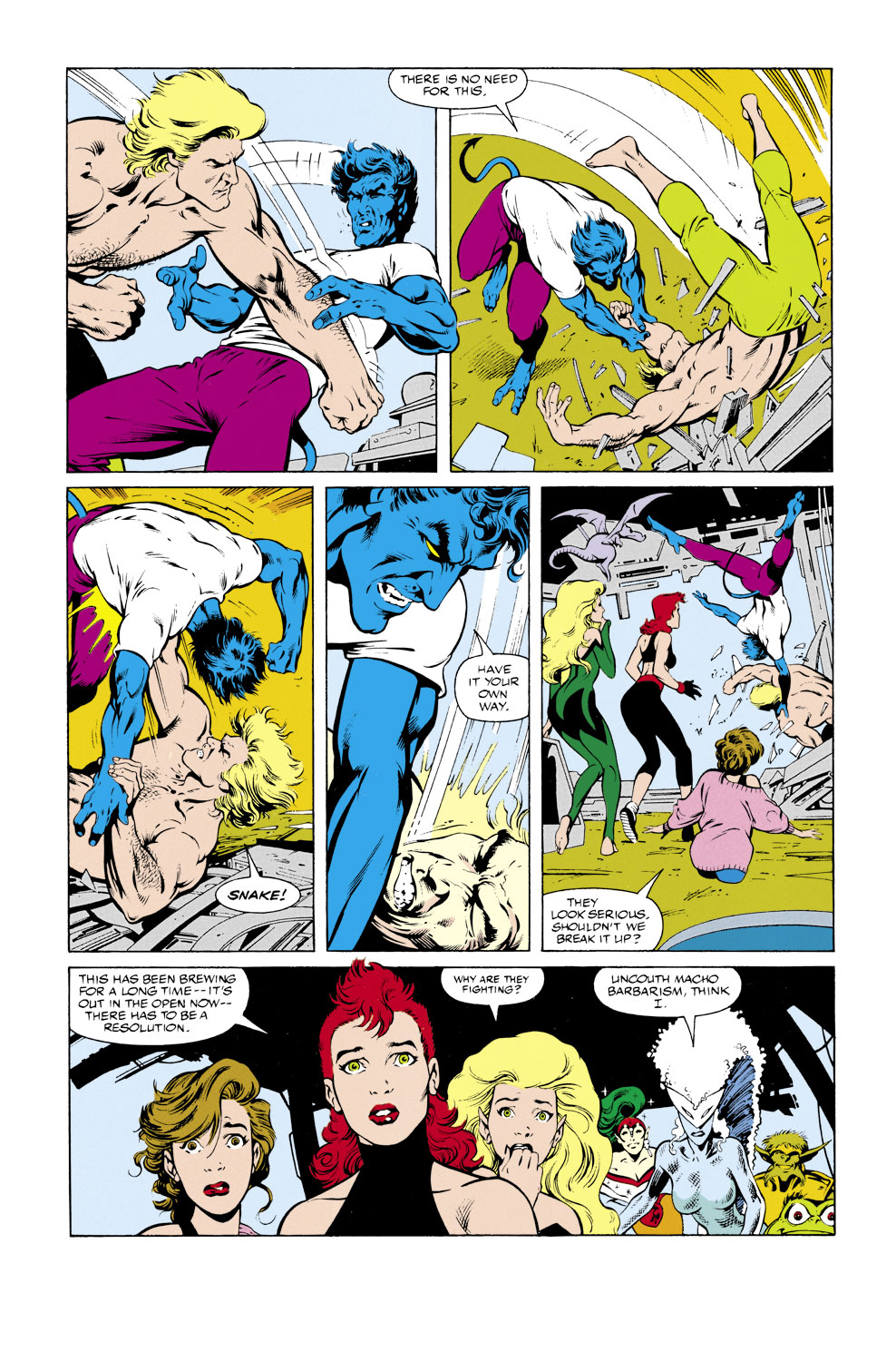 Read online Excalibur (1988) comic -  Issue #43 - 15
