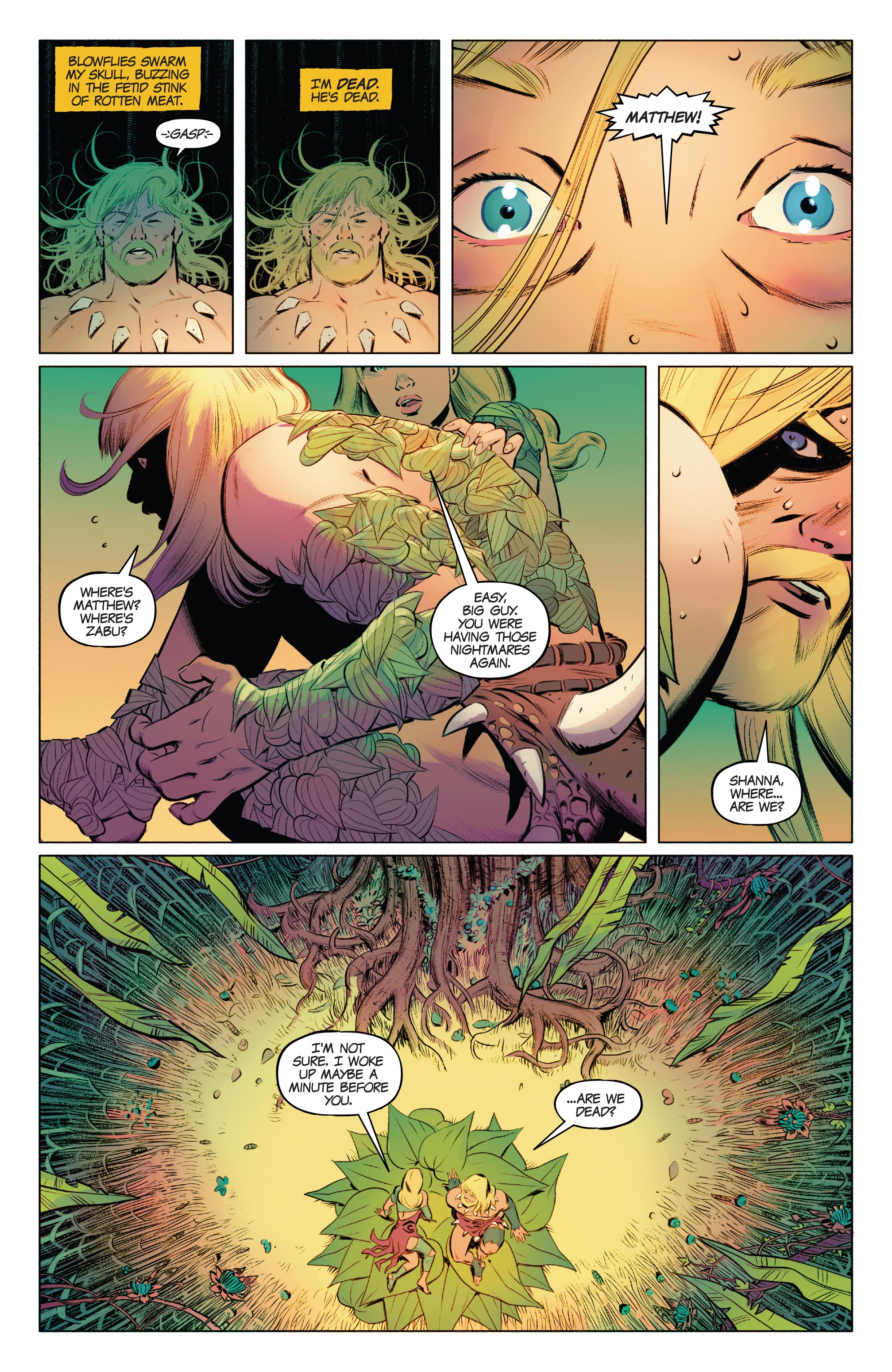 Read online Ka-Zar Lord of the Savage Land comic -  Issue #4 - 5