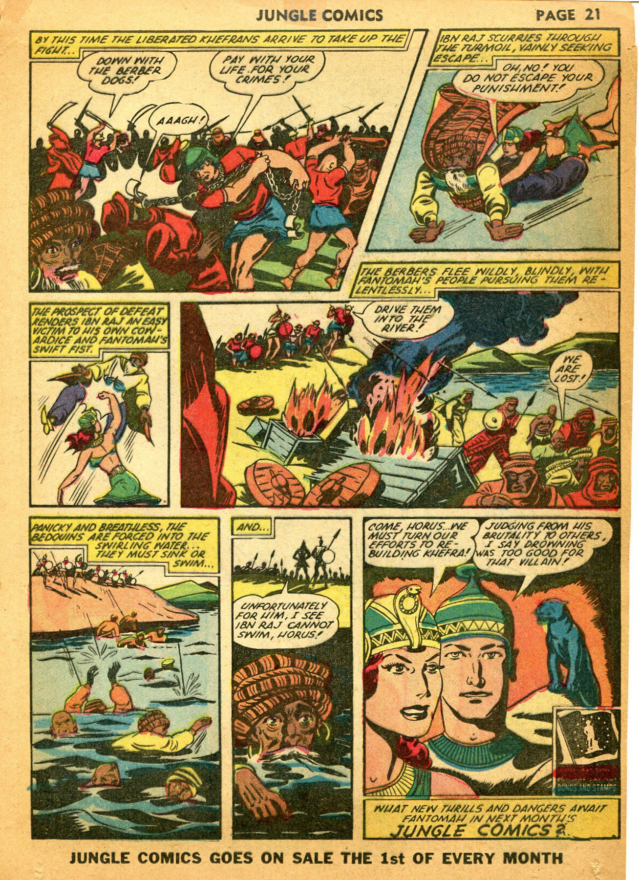 Read online Jungle Comics comic -  Issue #35 - 23