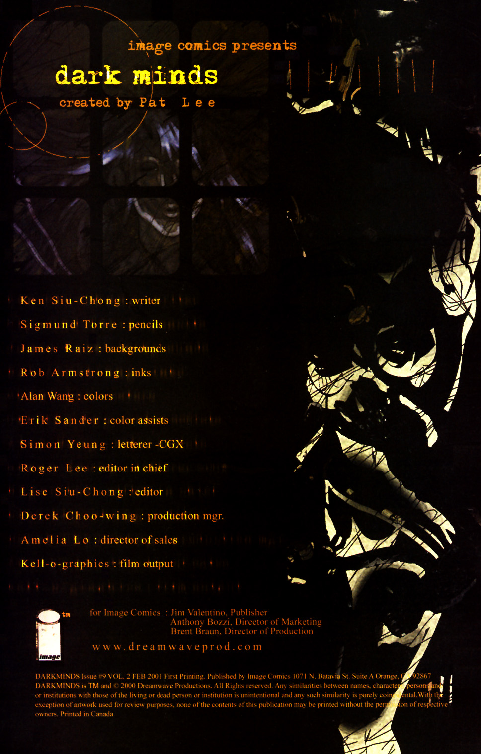 Read online Darkminds (2000) comic -  Issue #9 - 2