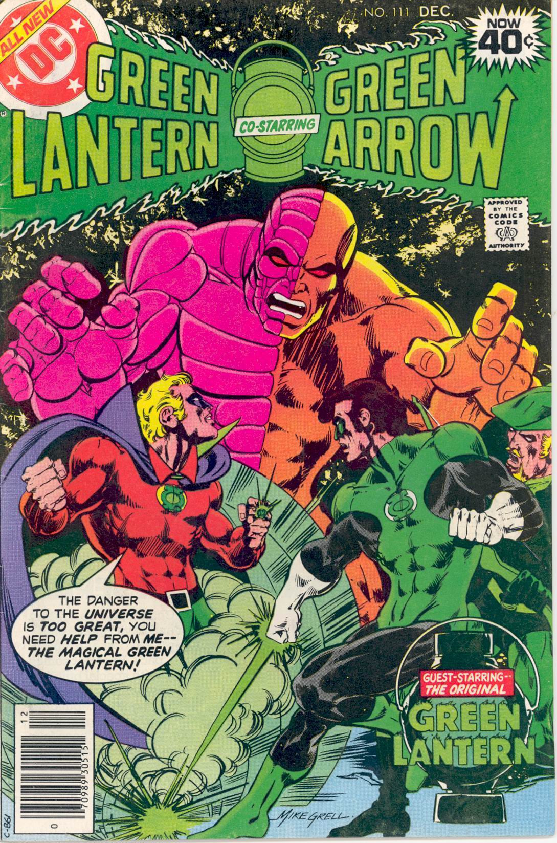 Read online Green Lantern (1960) comic -  Issue #111 - 1