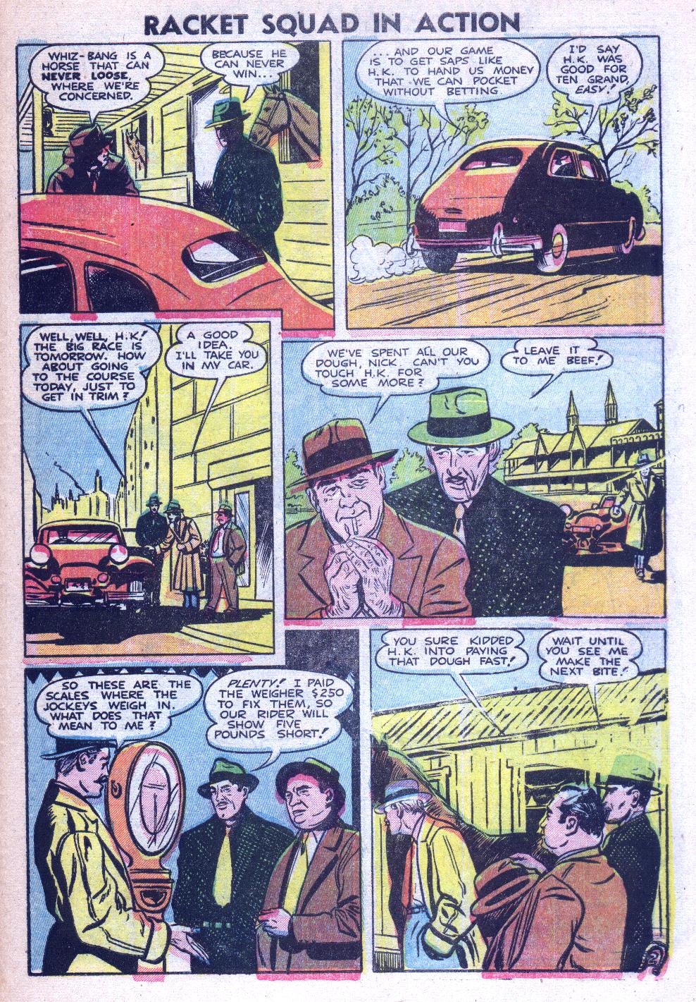 Read online Racket Squad in Action comic -  Issue #4 - 31