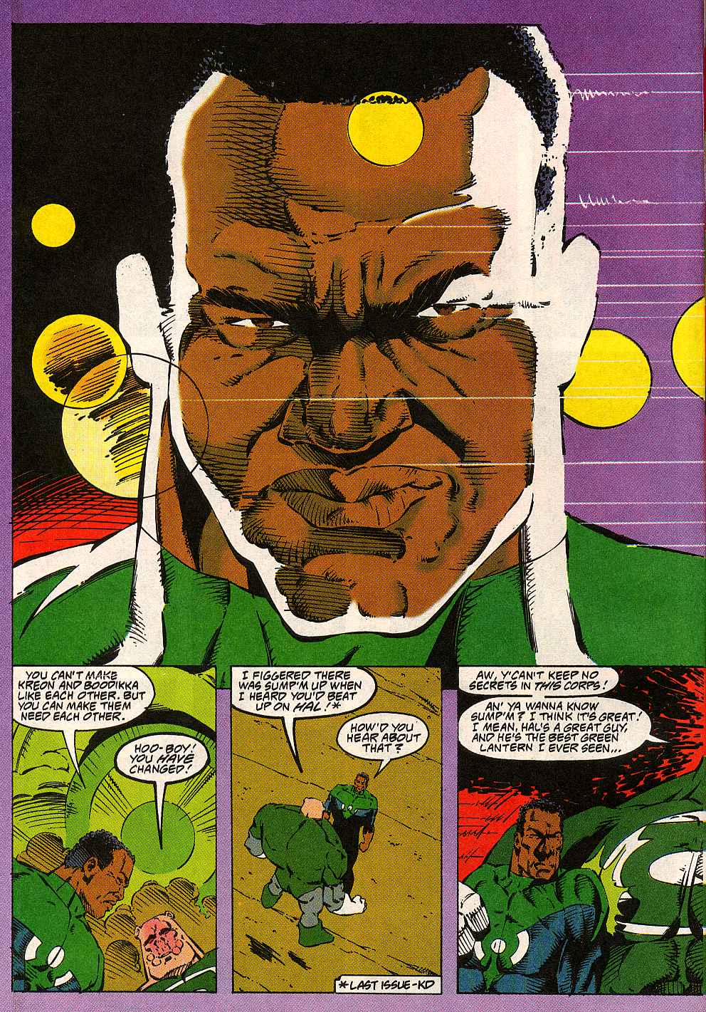 Read online Green Lantern: Mosaic comic -  Issue #6 - 7